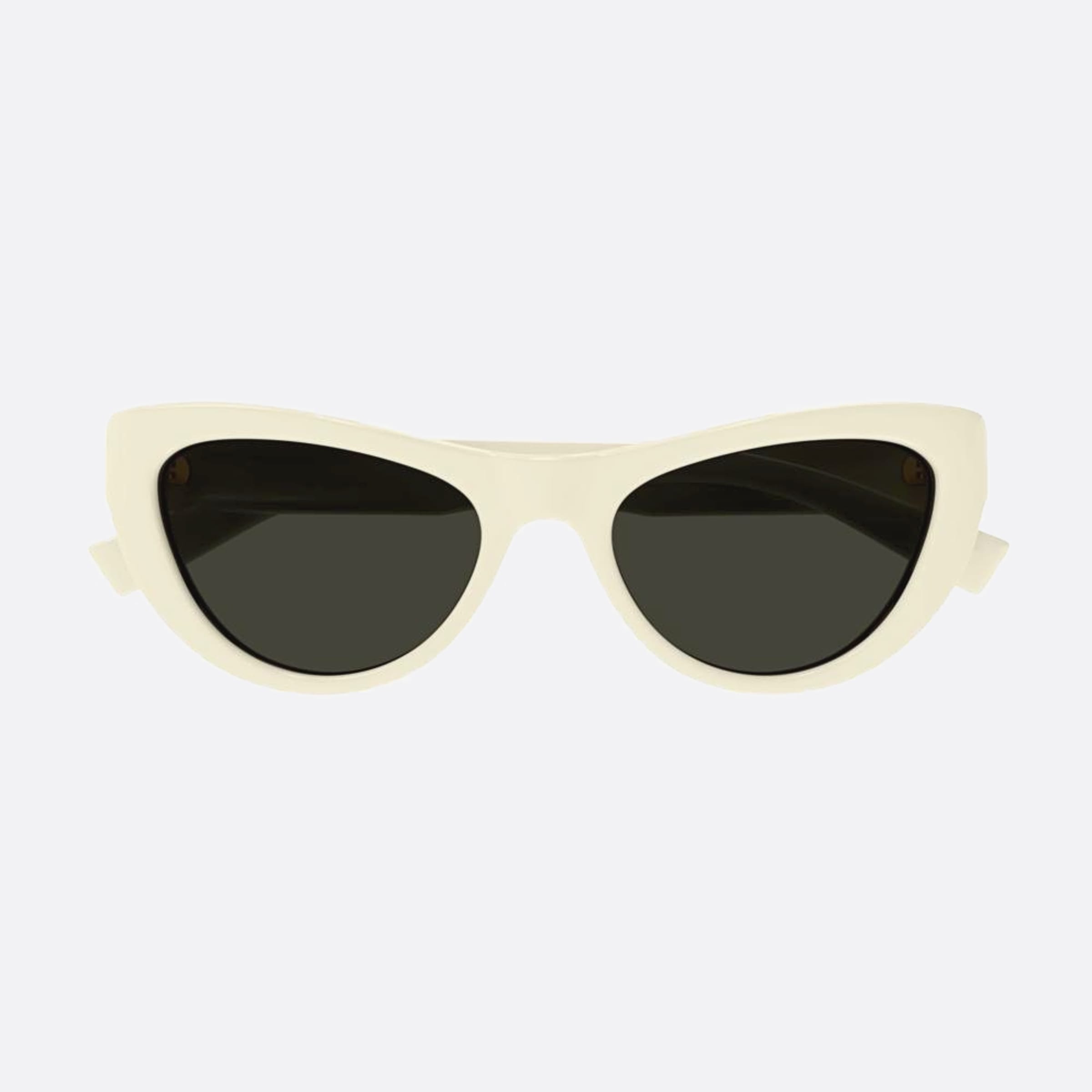 Saint 53mm Laurent White Cat Eye Woman Sunglasses - Main View