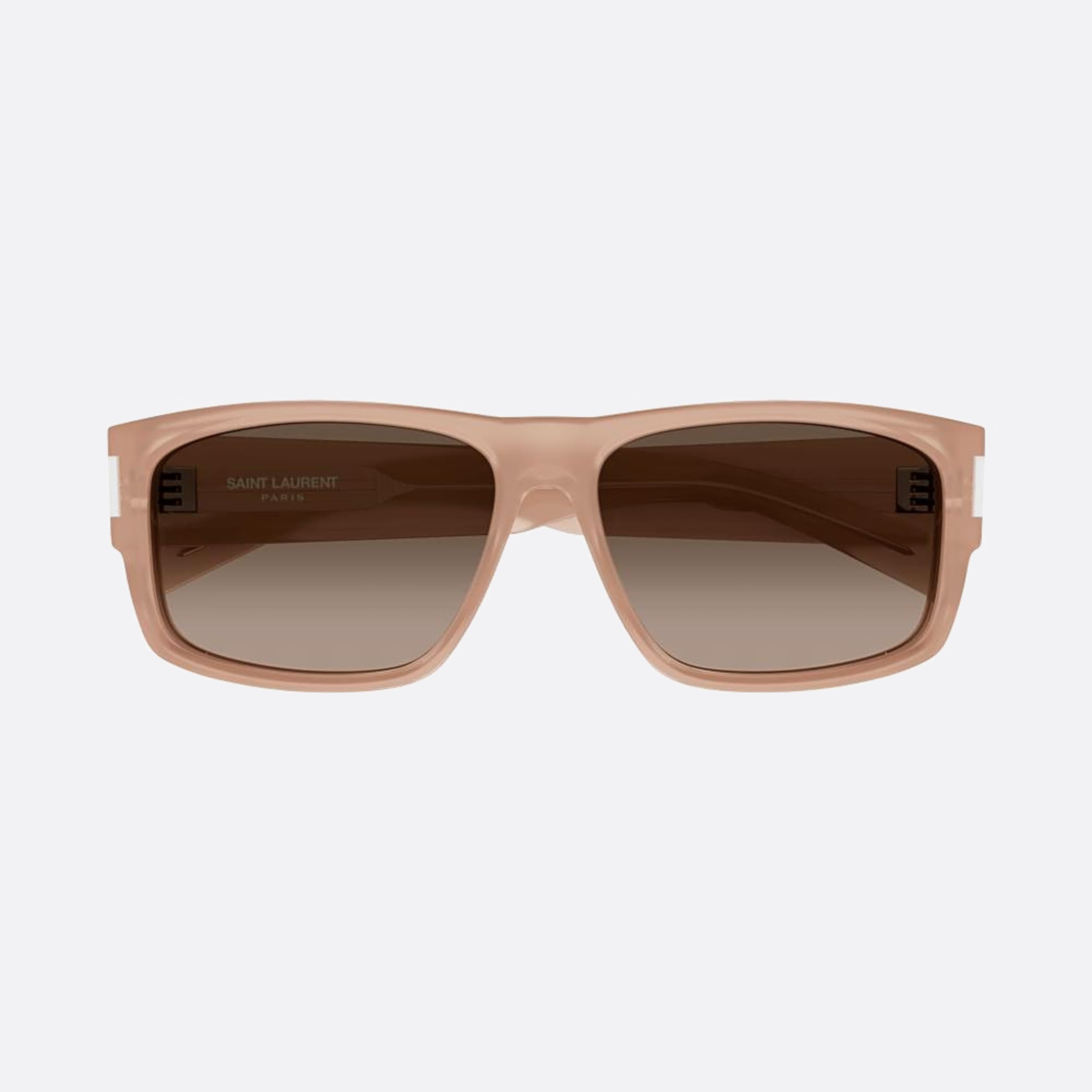 Saint 59mm Laurent Pkb Pink Squared Man Sunglasses - Main View