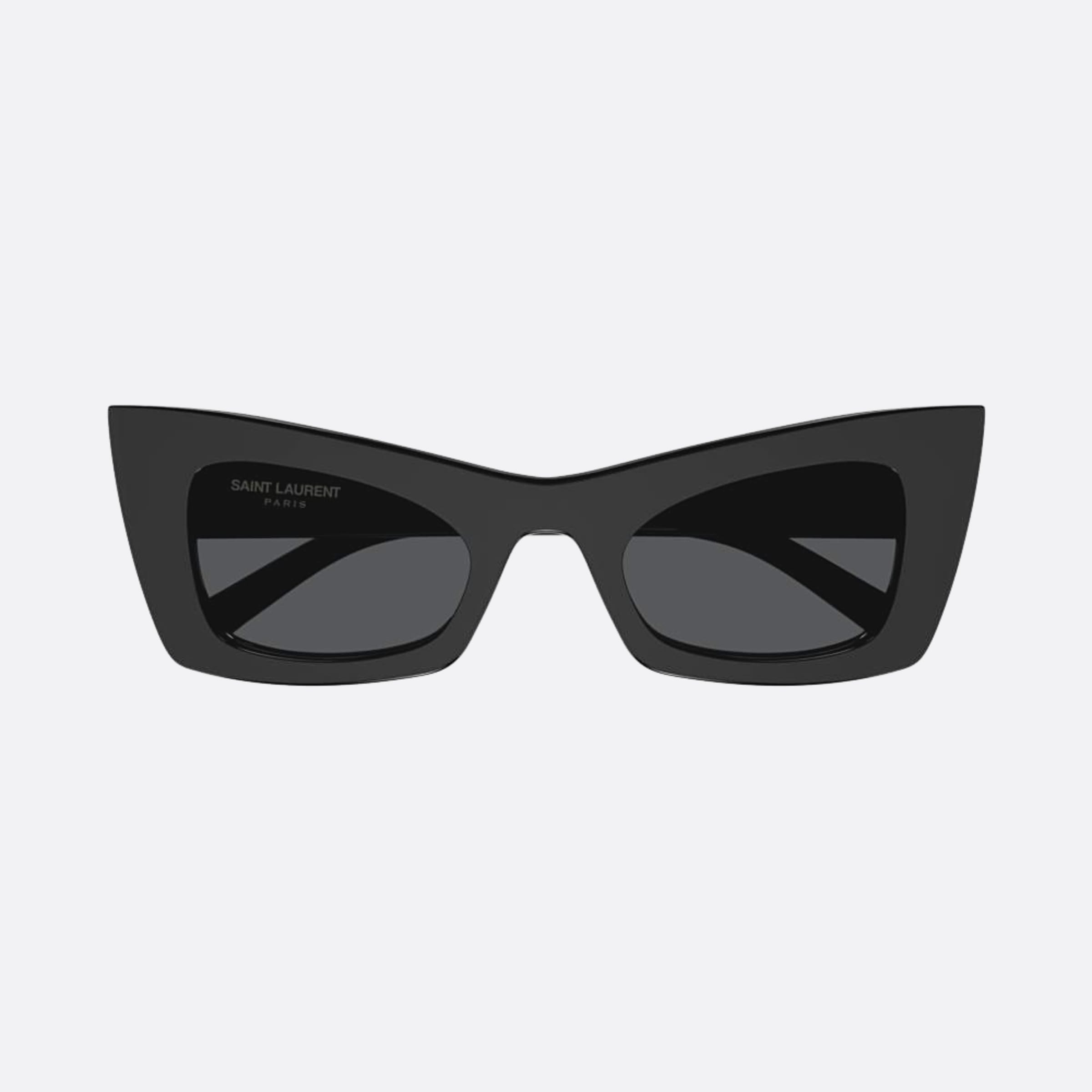 Saint 49mm Laurent Black Cat Eye Woman Sunglasses - Main View