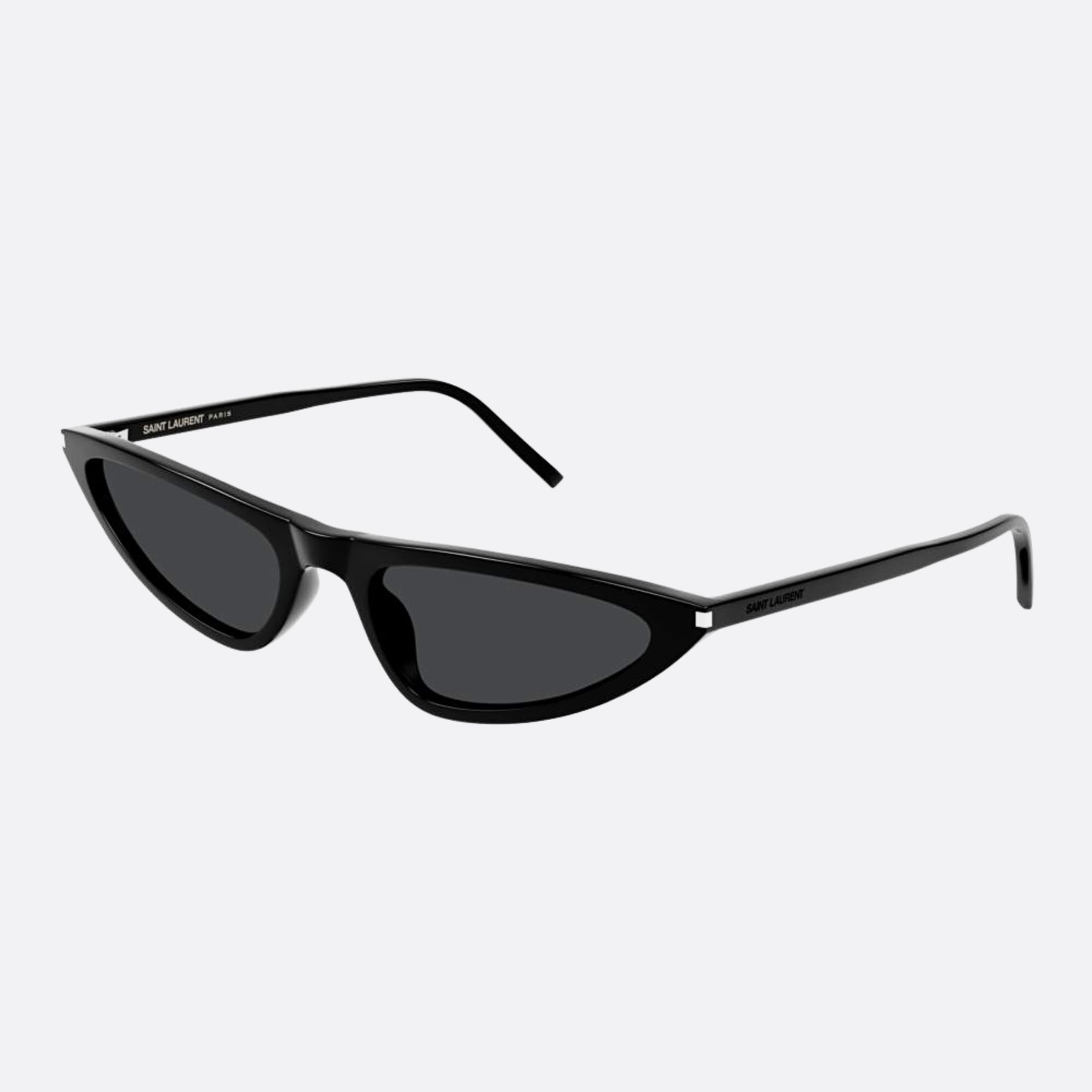 Saint 55mm Laurent Black Cat Eye Woman Sunglasses - Side View
