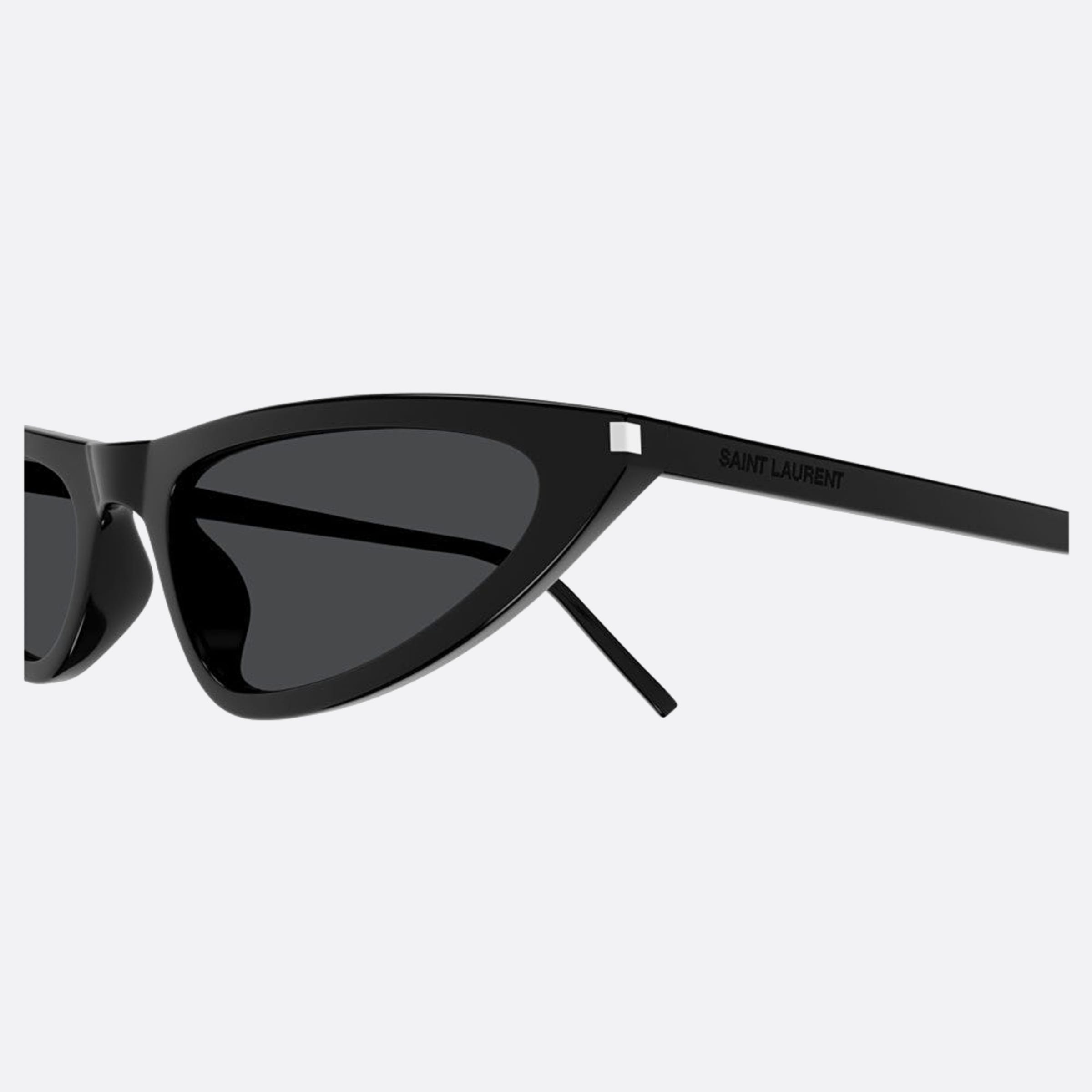 Saint 55mm Laurent Black Cat Eye Woman Sunglasses - Detail View