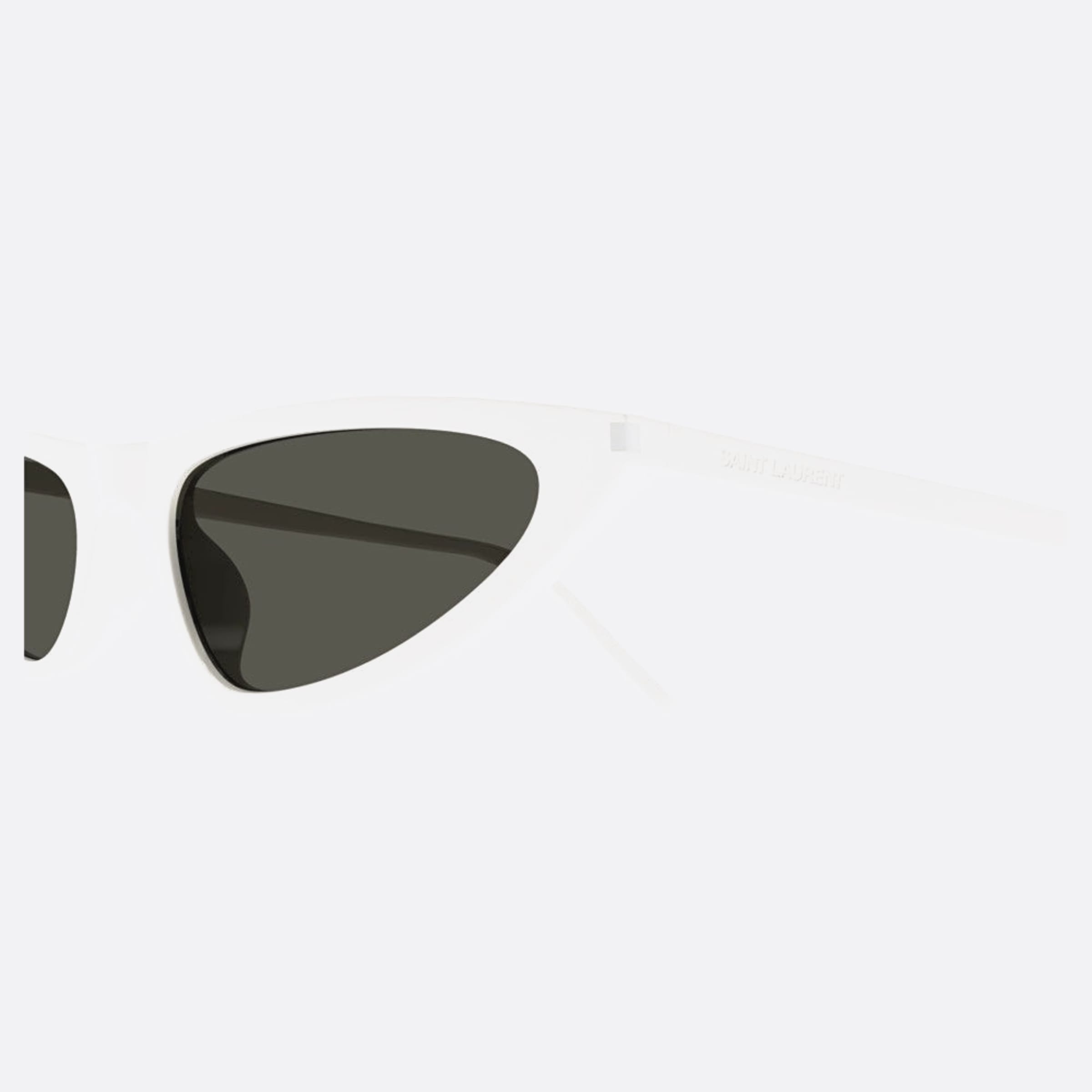 Saint 55mm Laurent White Cat Eye Woman Sunglasses - Detail View
