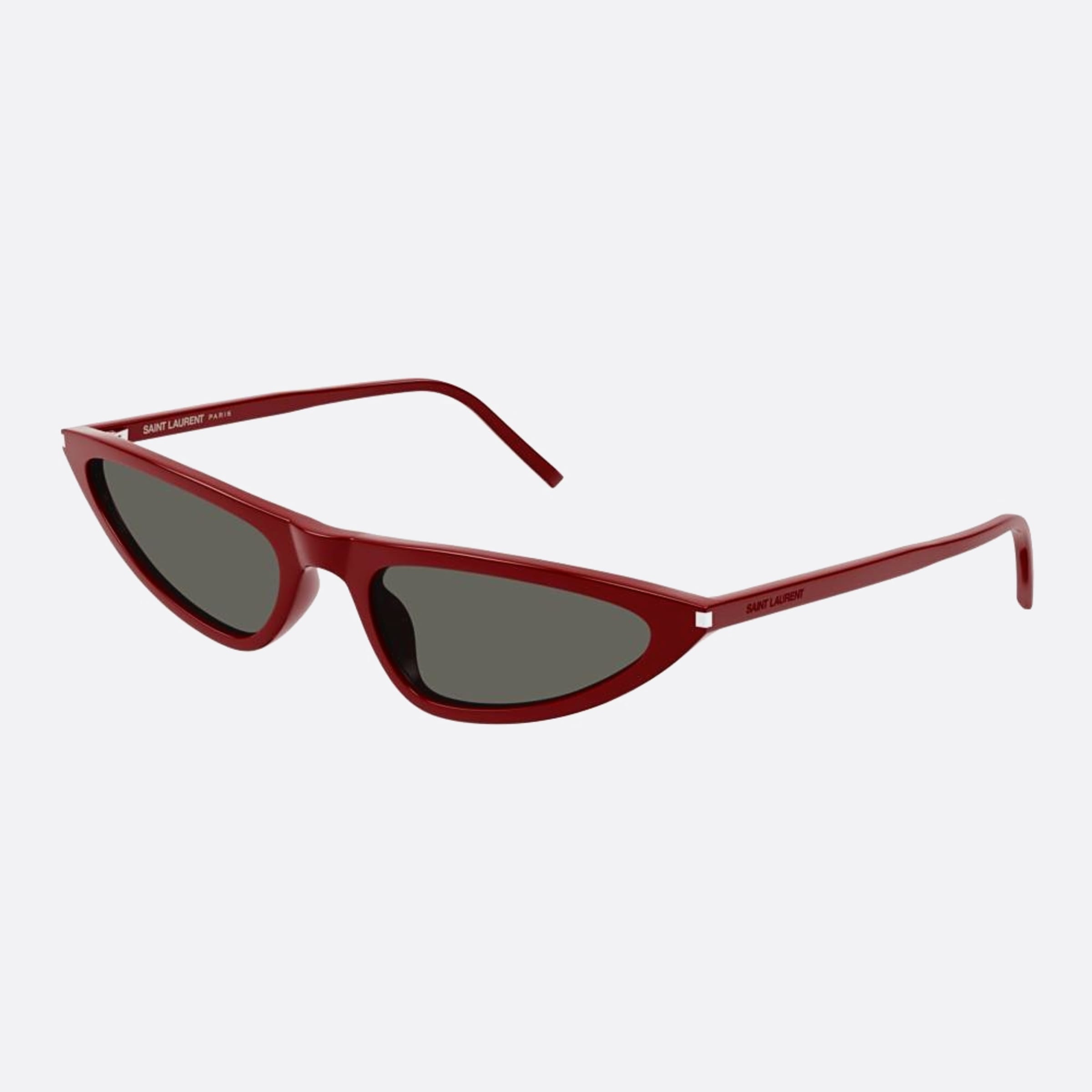 Saint 55mm Laurent Red Cat Eye Woman Sunglasses - Side View