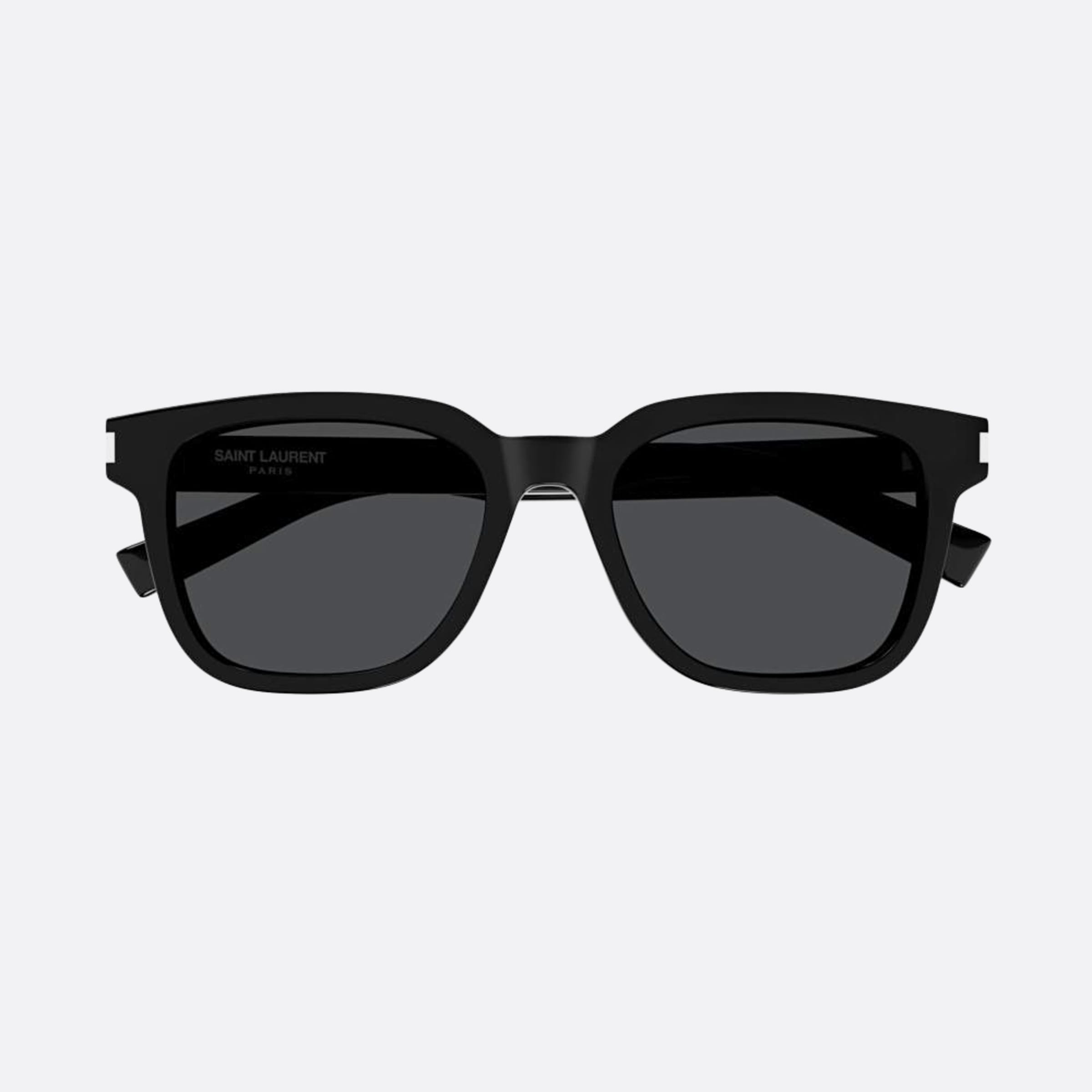 Saint 52mm Laurent Sun Black Squared Man Sunglasses - Main View