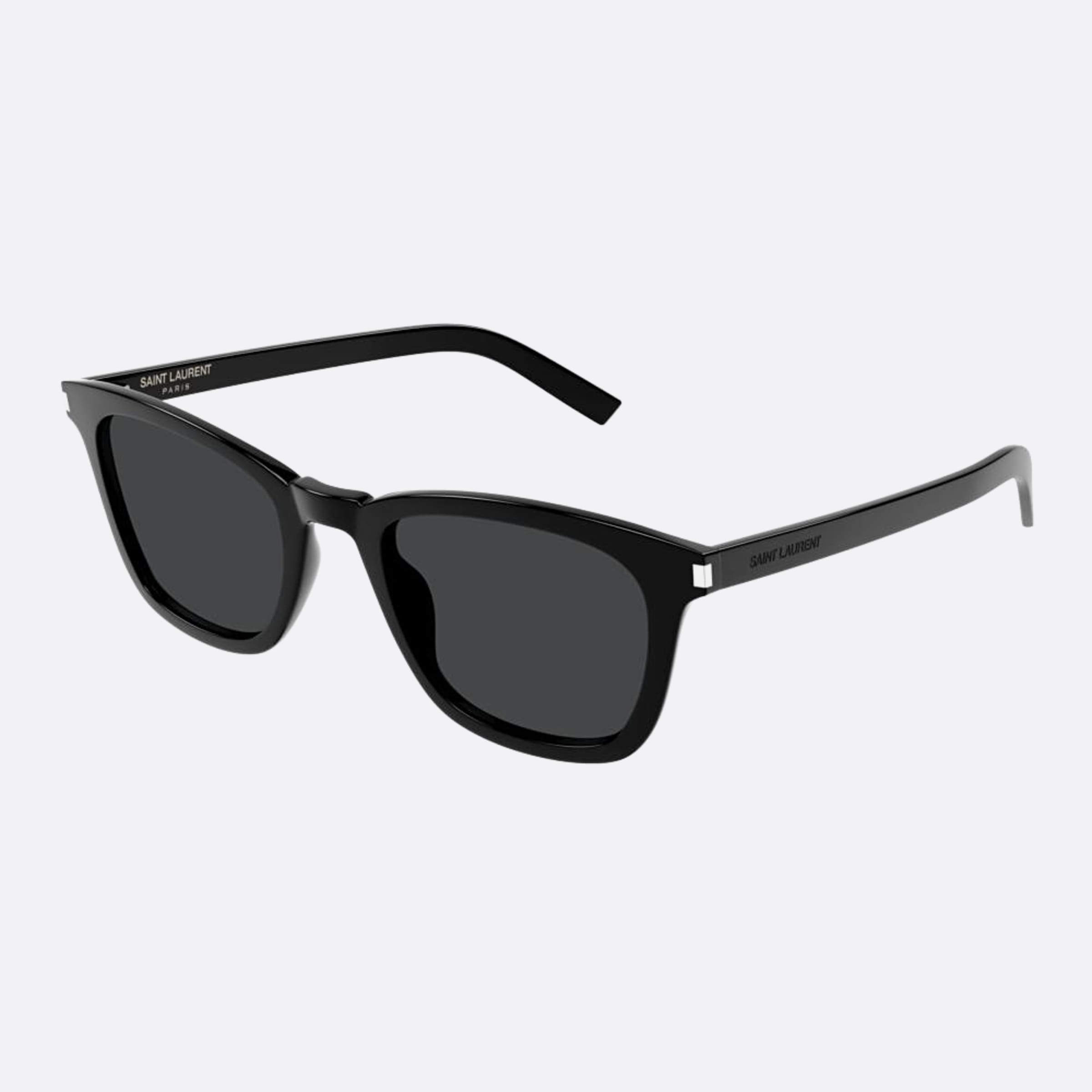 Saint 50mm Laurent Black Squared Woman Sunglasses - Side View