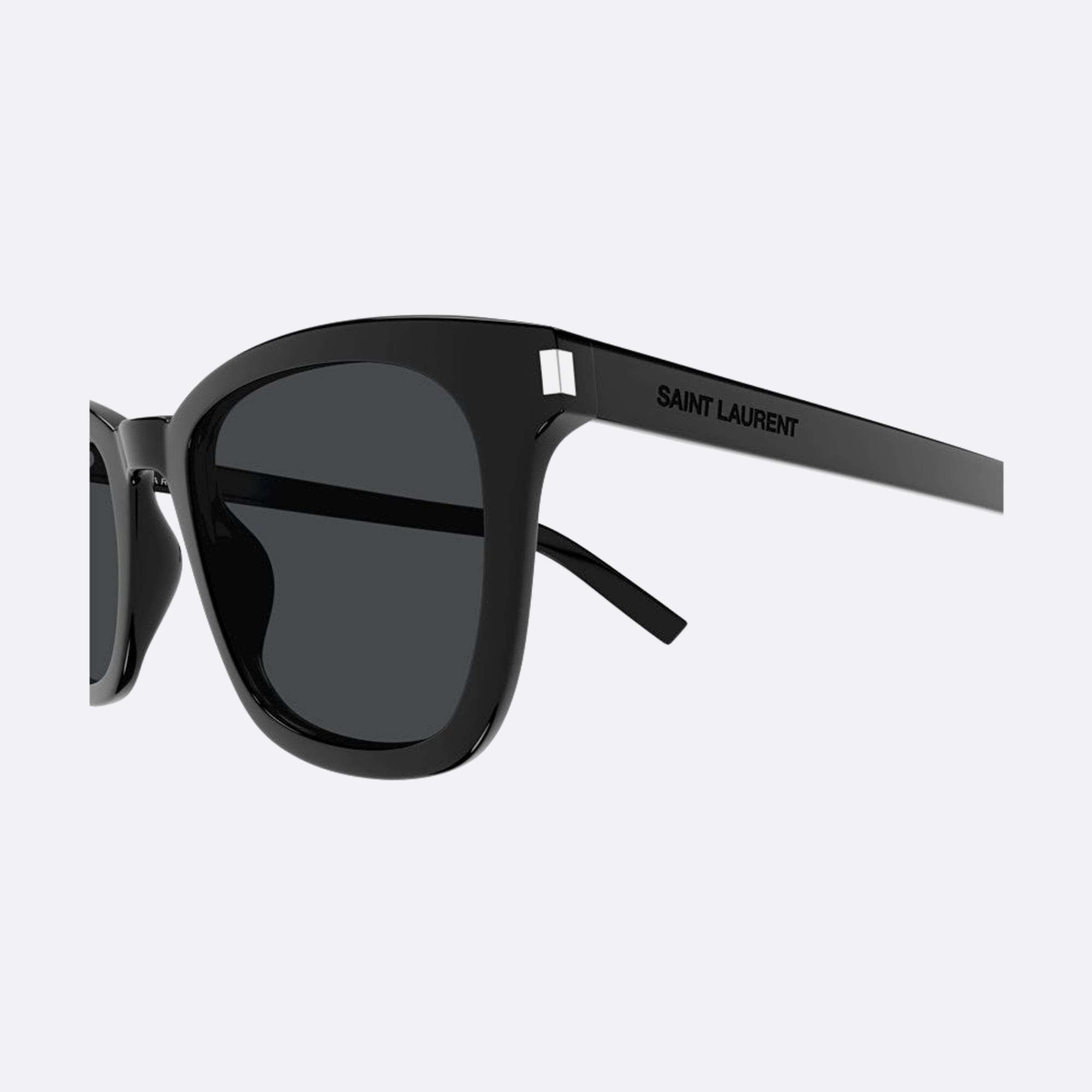 Saint 50mm Laurent Black Squared Woman Sunglasses - Detail View