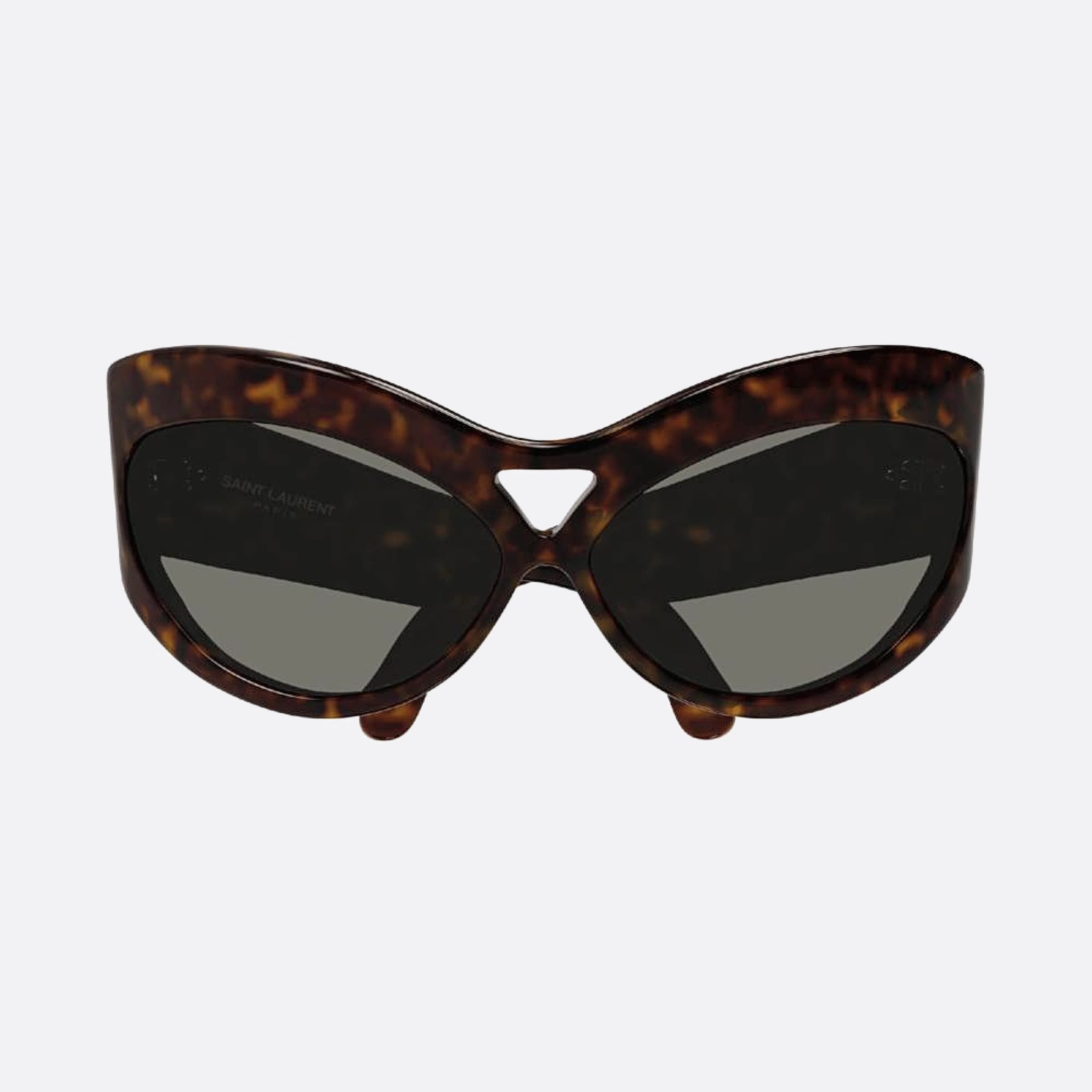 Saint 67mm Laurent Havana Geometric Women Sunglasses - Main View