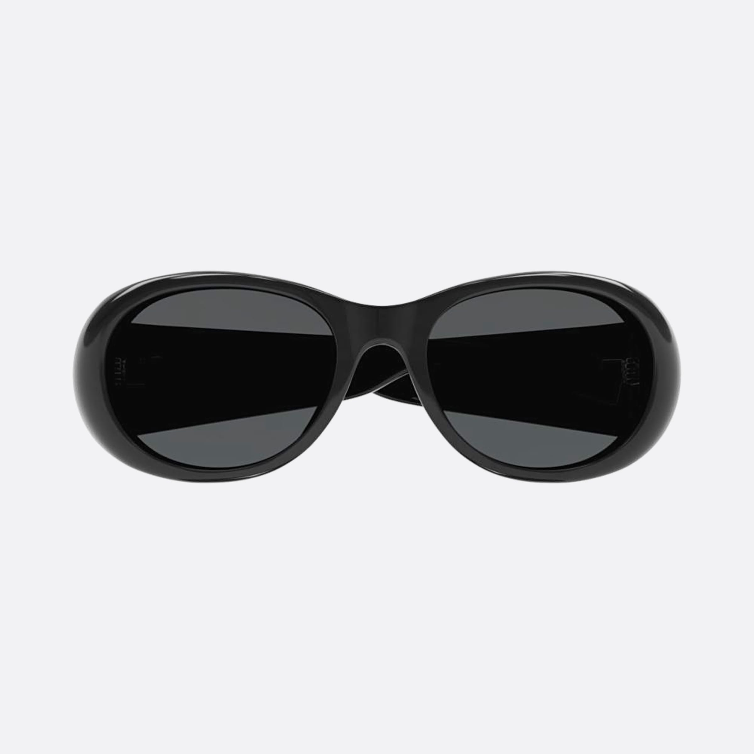Saint 52mm Laurent Black Oval Woman Sunglasses - Main View