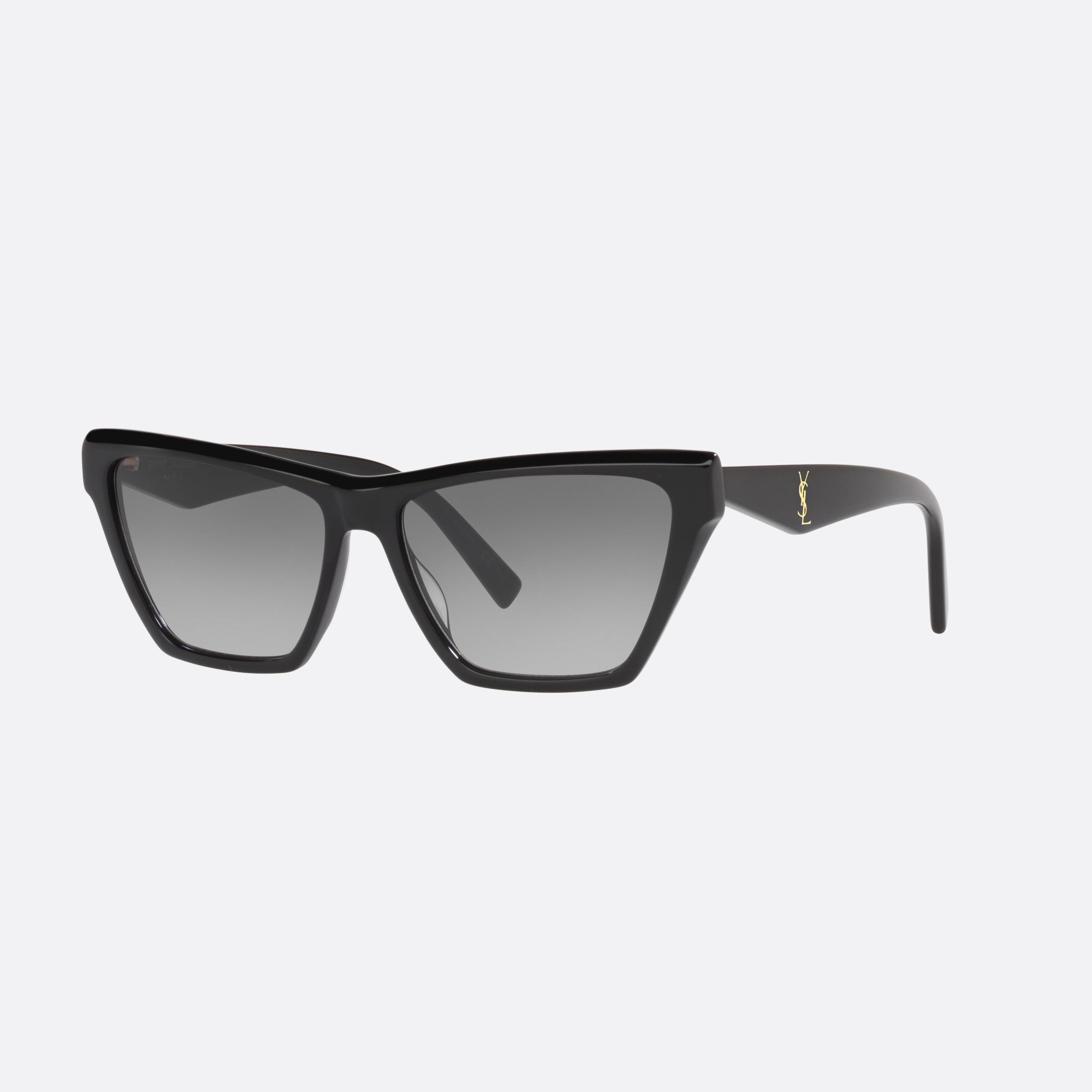 Saint 59mm Laurent M103 Black Cat Eye Woman Sunglasses - Main View