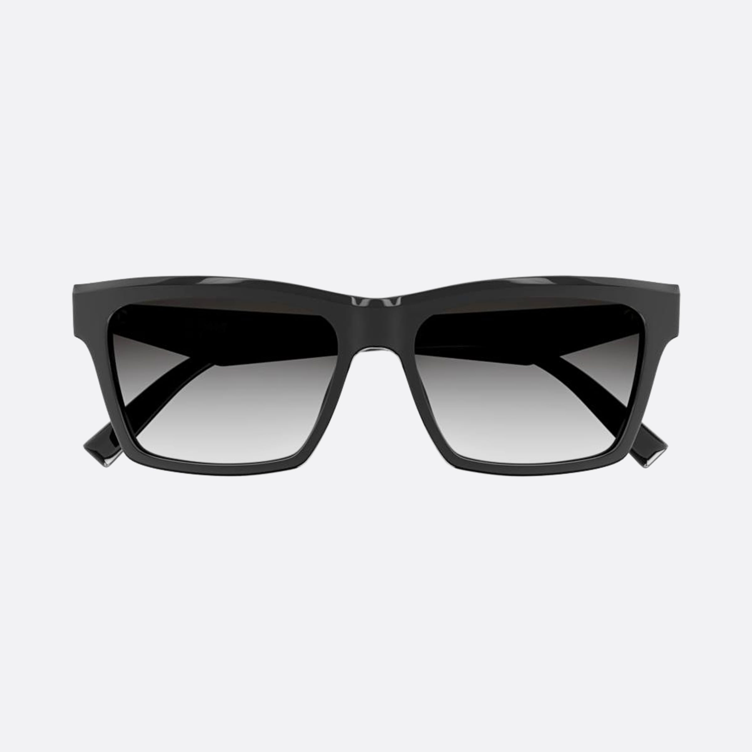 Saint 56mm Laurent M104 Black Geometric Woman Sunglasses - Main View