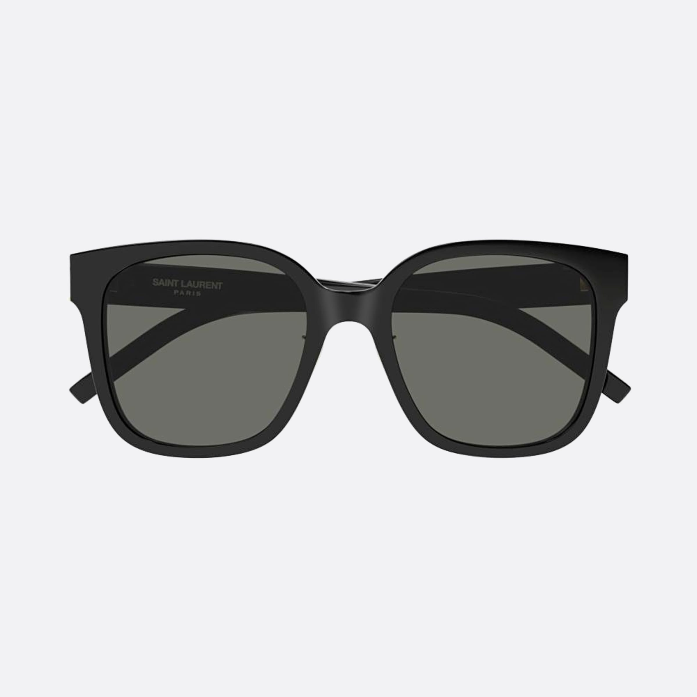 Saint 55mm Laurent M105 Der Black Squared Polarized Woman Sunglasses - Main View