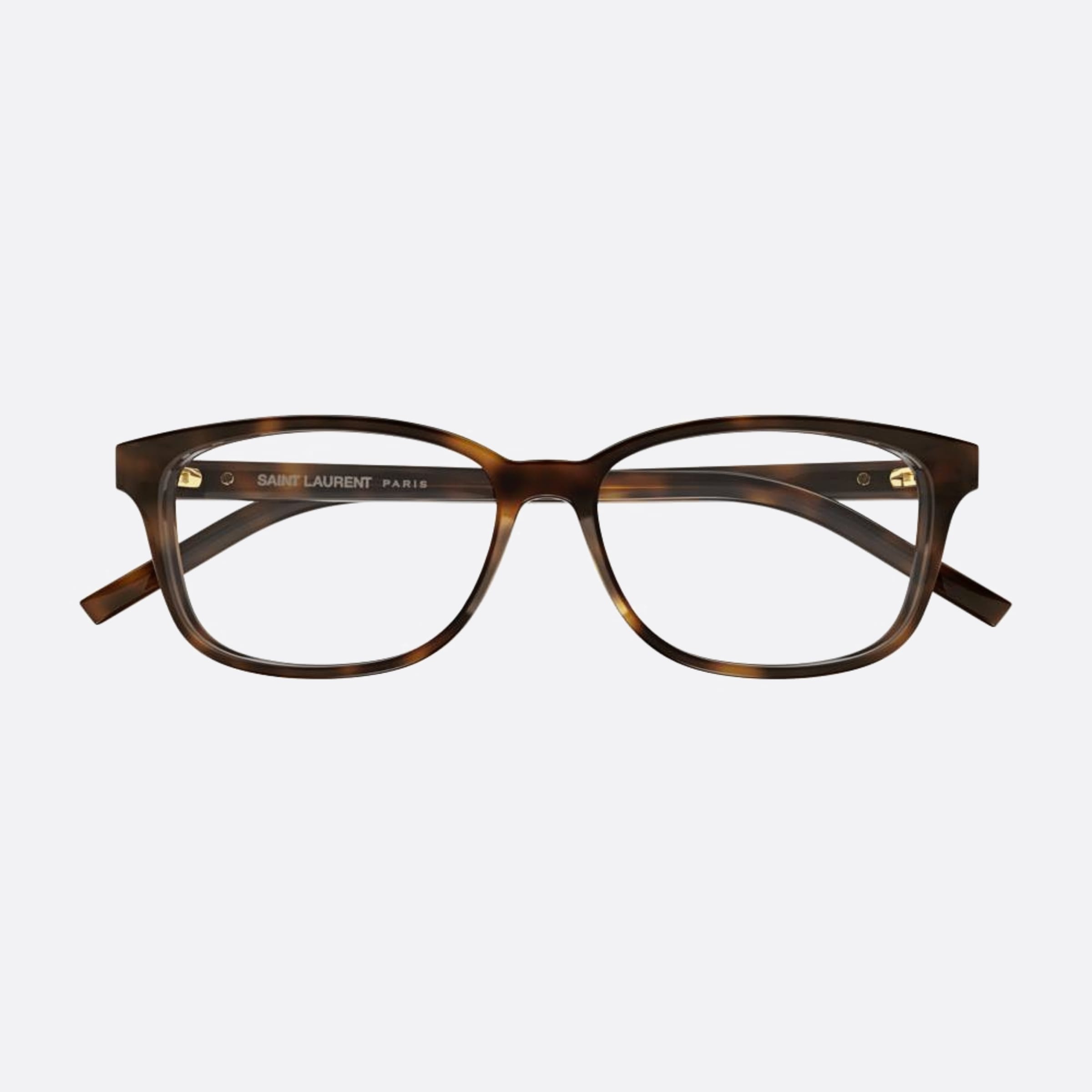 Saint 54mm Laurent M109 Havana Geometric Woman Eyeglasses - Main View