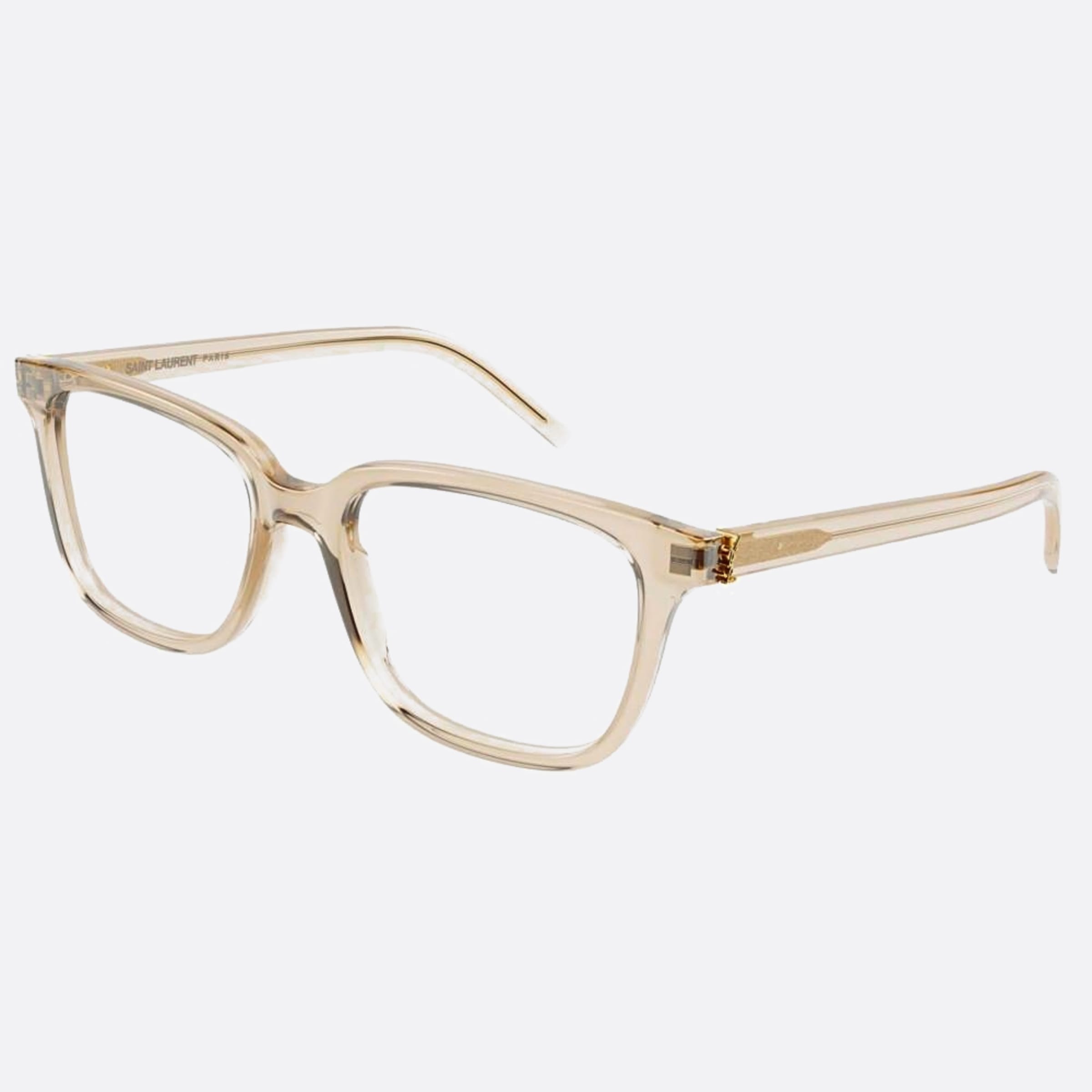 Saint 53mm Laurent M110 Pink Geometric Woman Eyeglasses - Side View