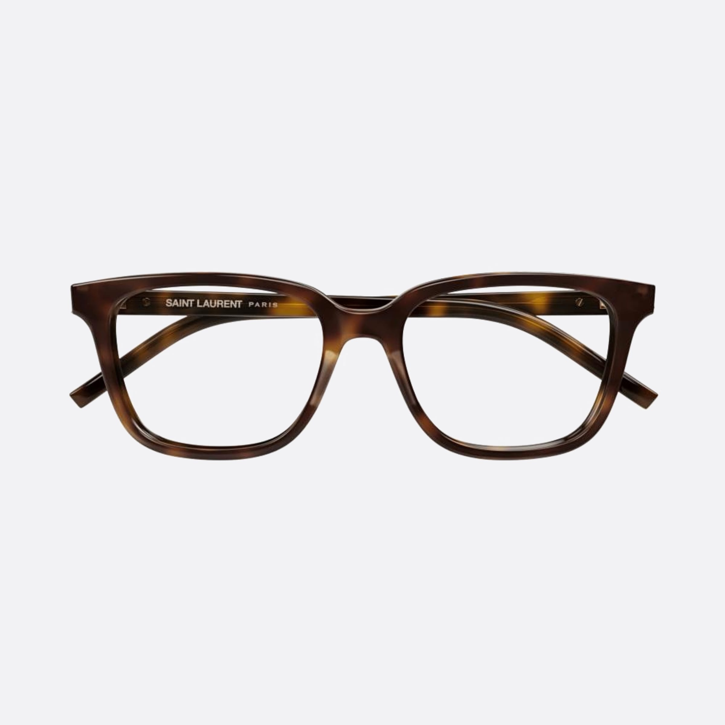 Saint 55mm Laurent M110 Havana Geometric Women Eyeglasses - Main View