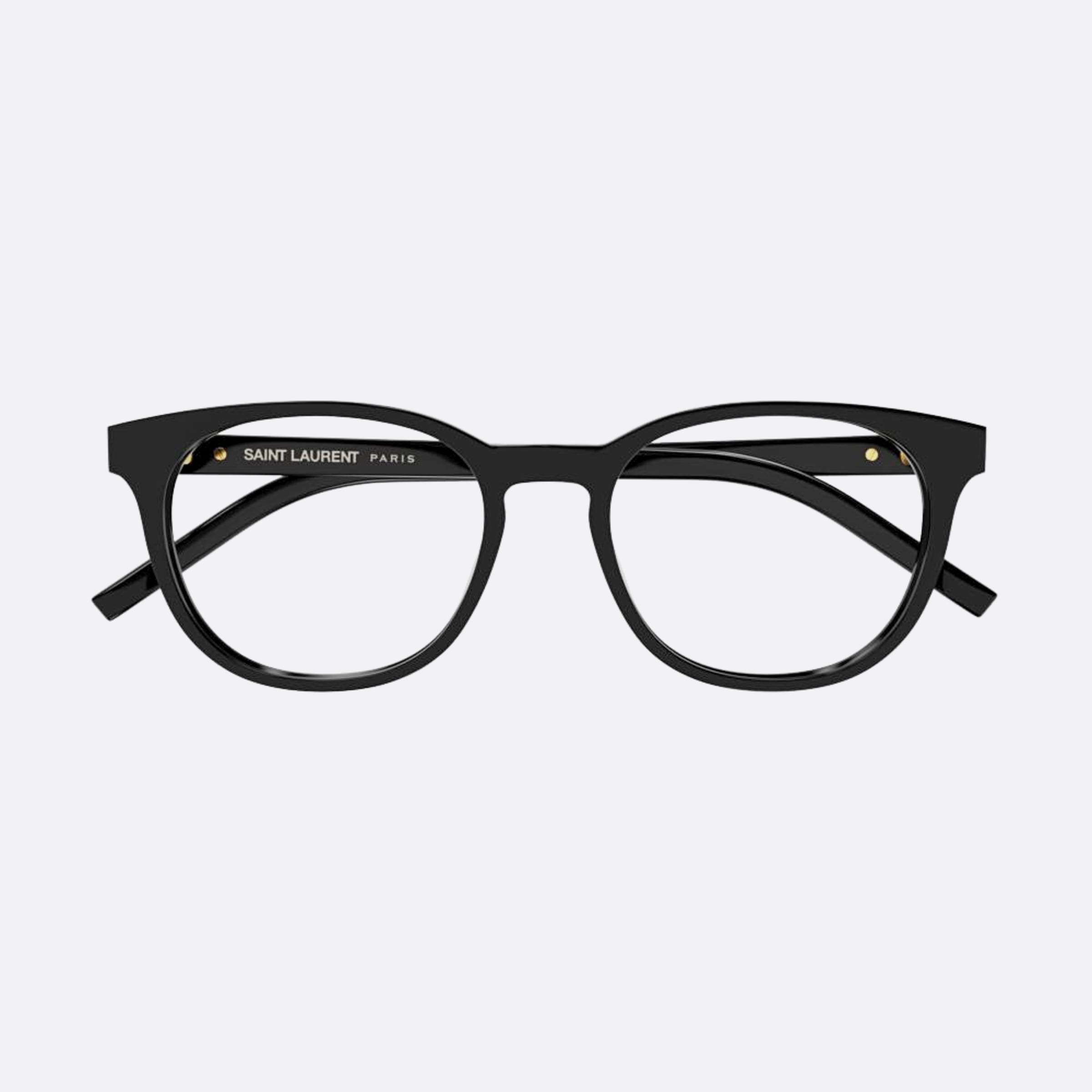 Saint 52mm Laurent M111 Black Squared Woman Eyeglasses - Main View