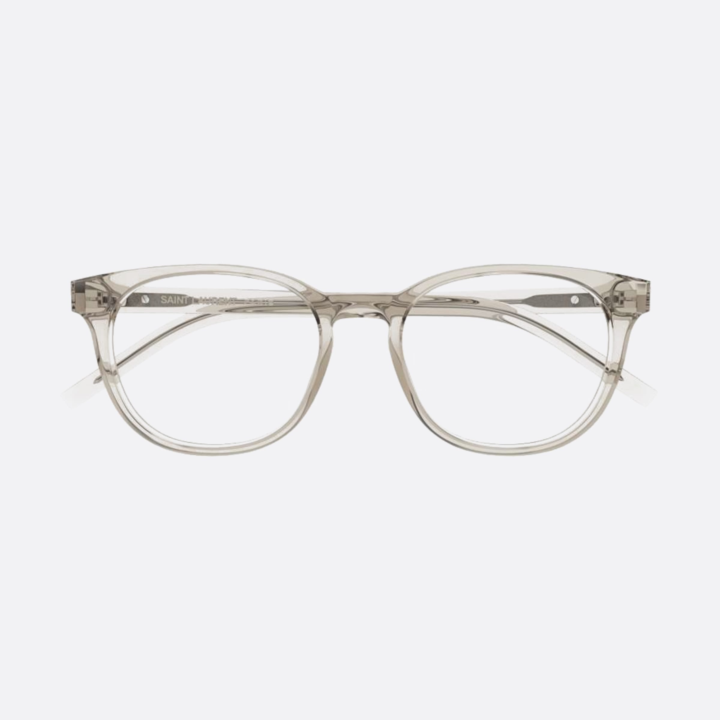 Saint 52mm Laurent M111 Grey Squared Woman Eyeglasses - Main View