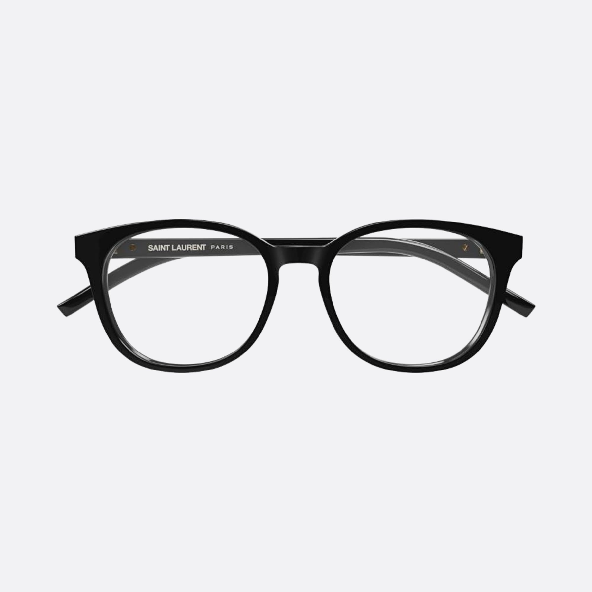 Saint 53mm Laurent M111 Black Geometric Woman Eyeglasses - Main View