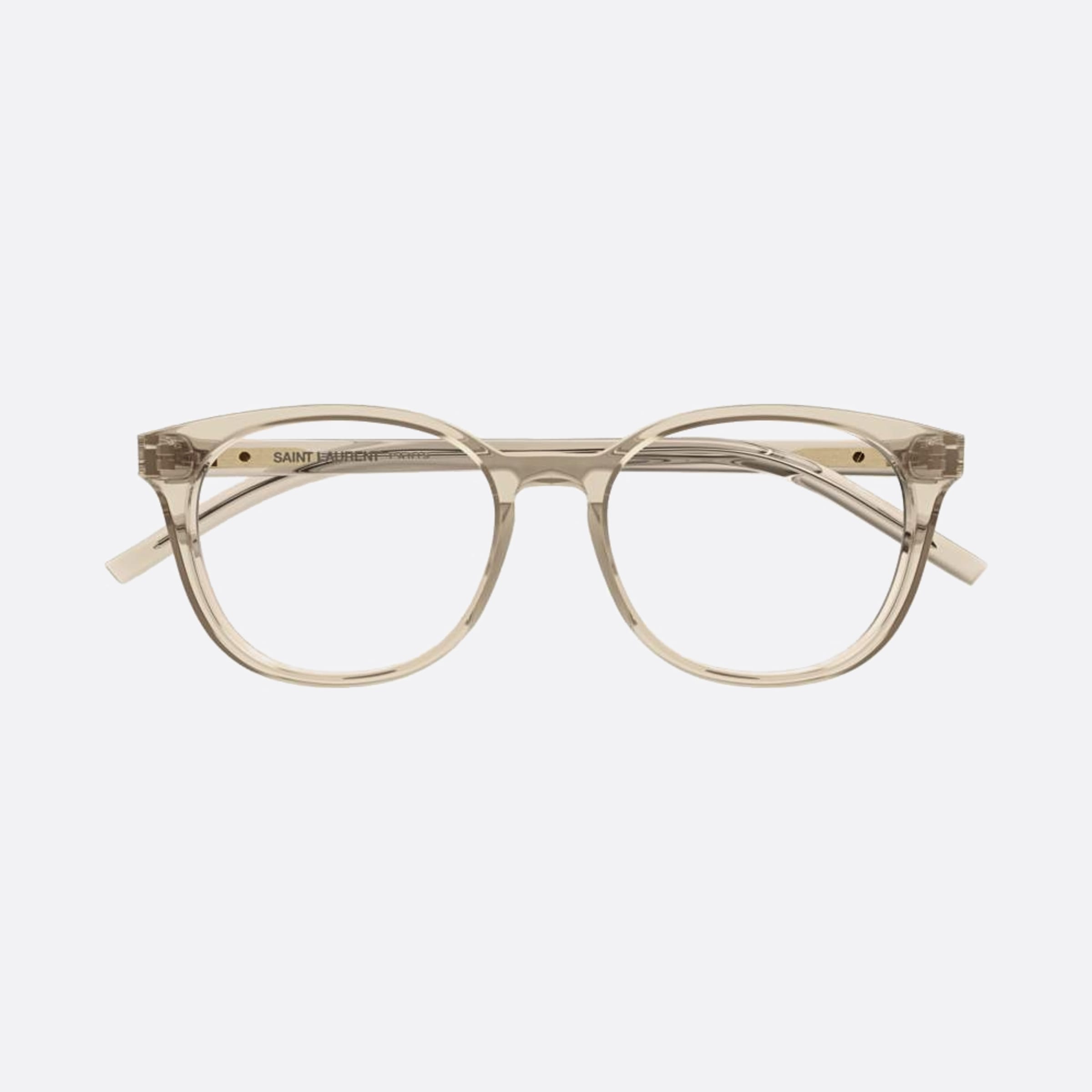 Saint 53mm Laurent M111 Pink Geometric Woman Eyeglasses - Main View
