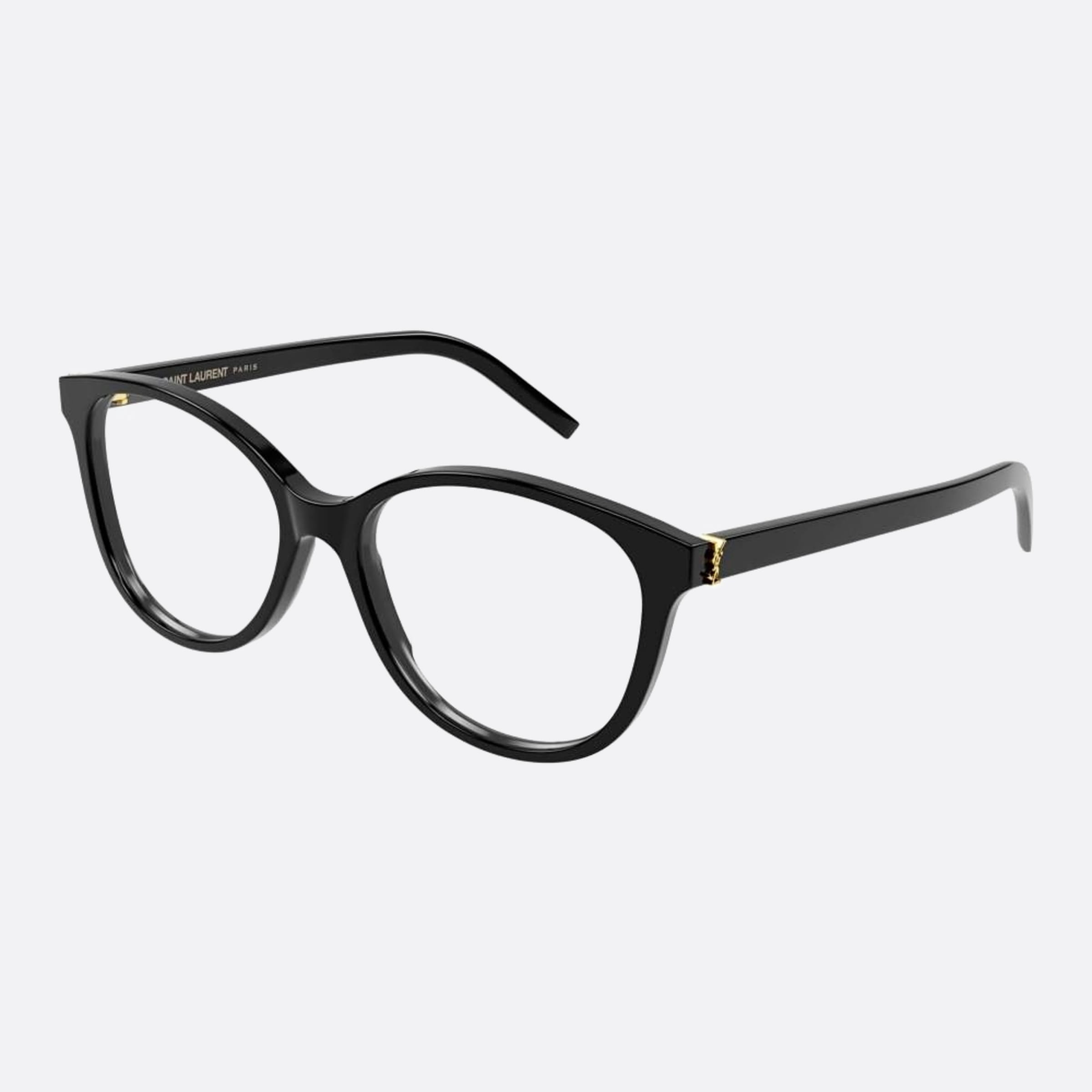 Saint 54mm Laurent M112 Black Pantos Woman Eyeglasses - Side View