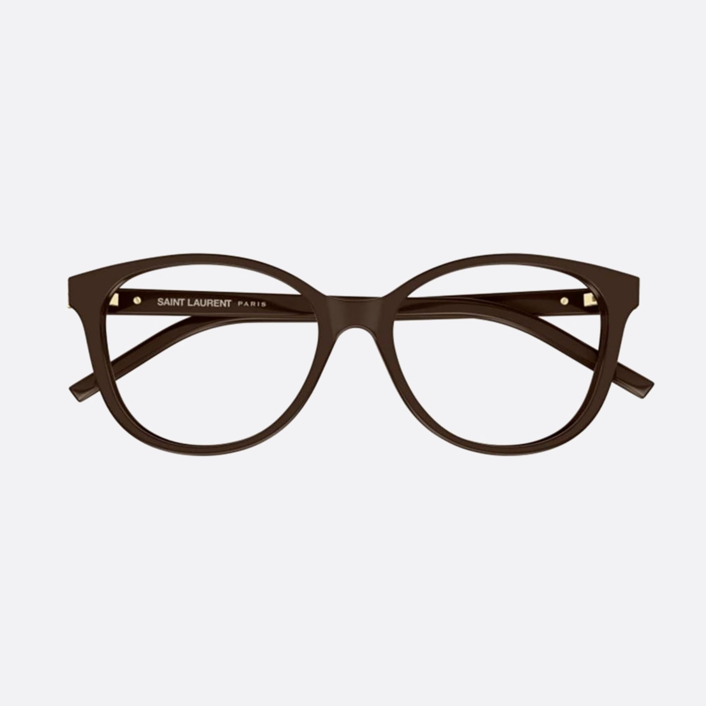 Saint 54mm Laurent M112 Brown Pantos Woman Eyeglasses - Main View