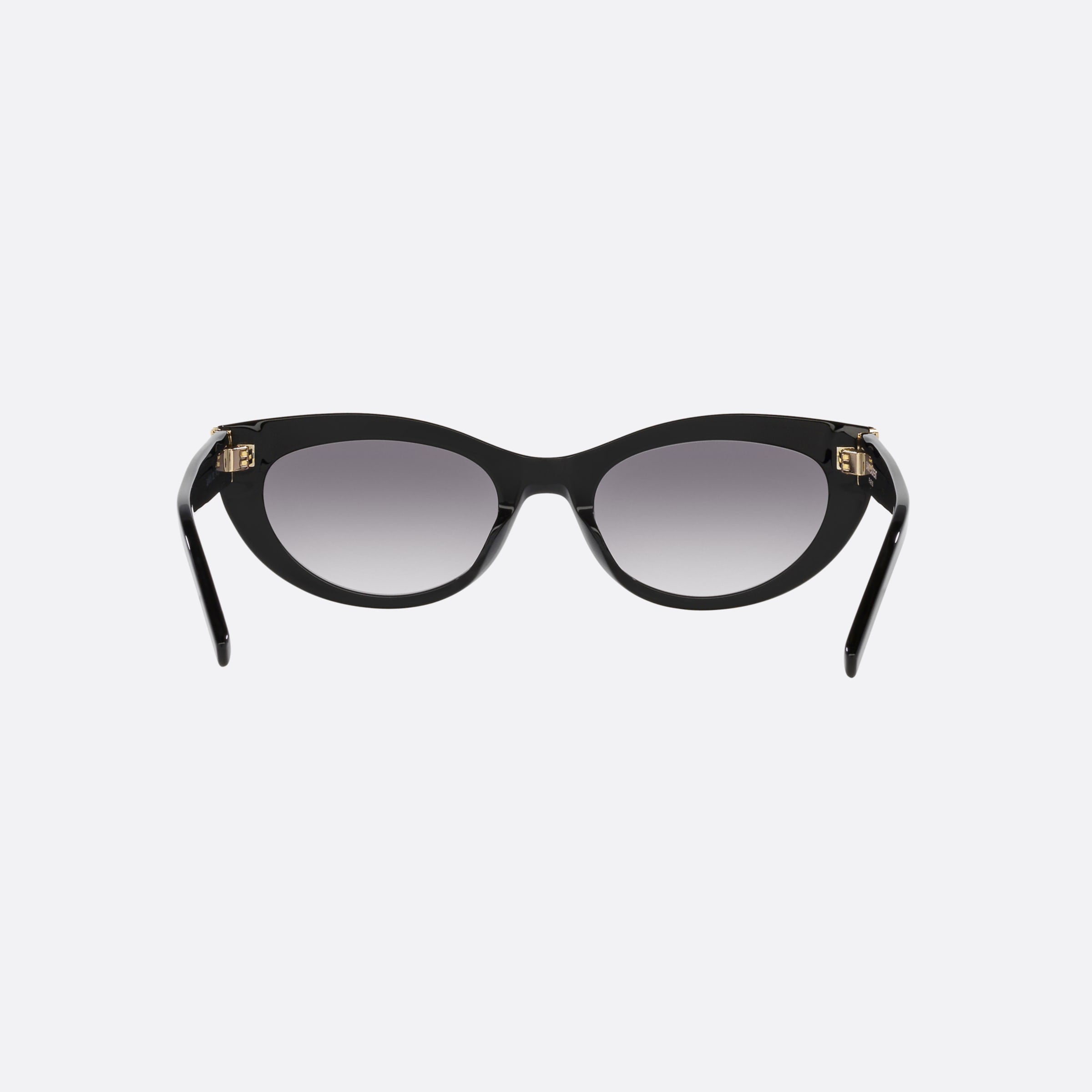 Saint 54mm Laurent M115 Black Rectangular Woman Sunglasses - Side View