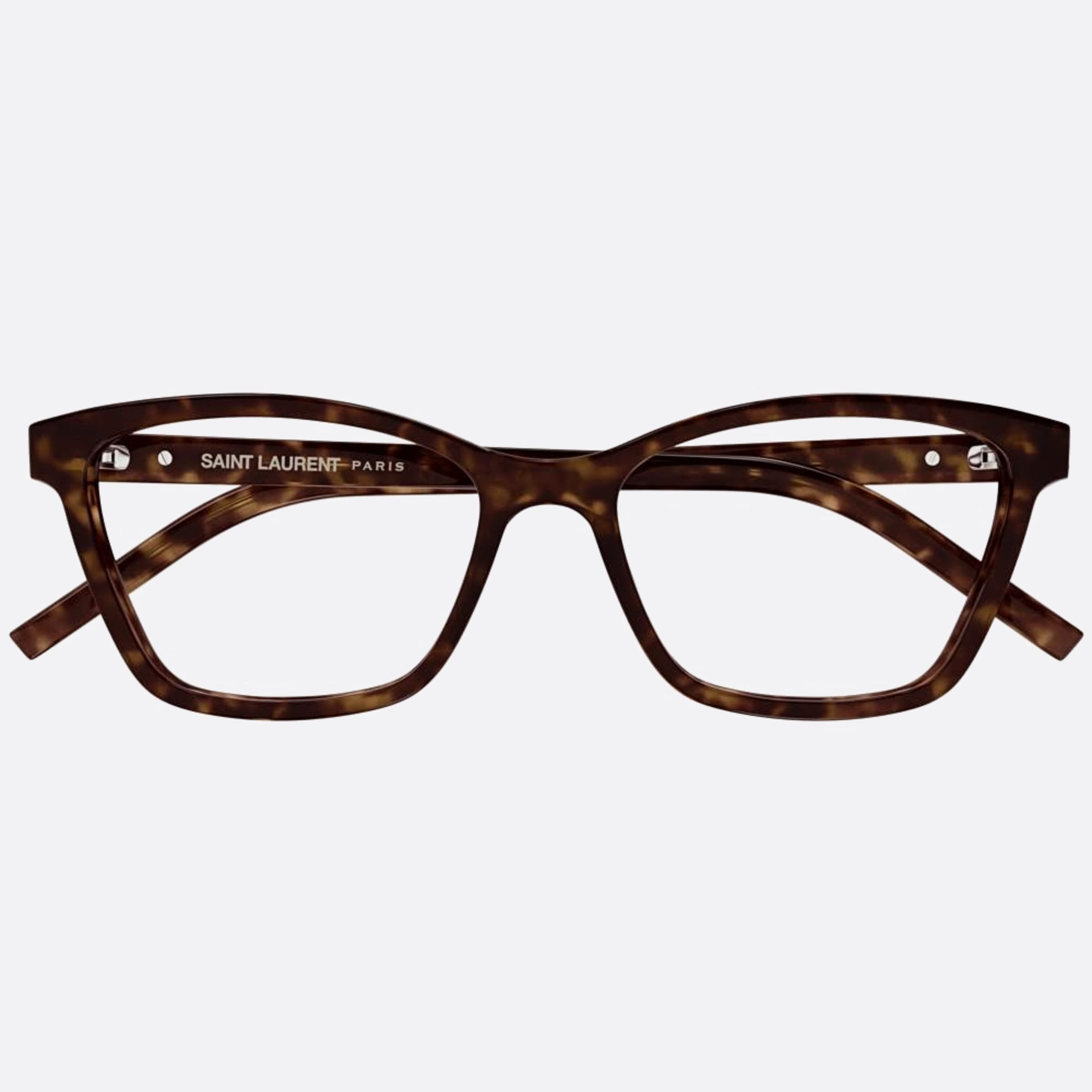 Saint 53mm Laurent M128 Havana Cat Eye Women Eyeglasses - Main View
