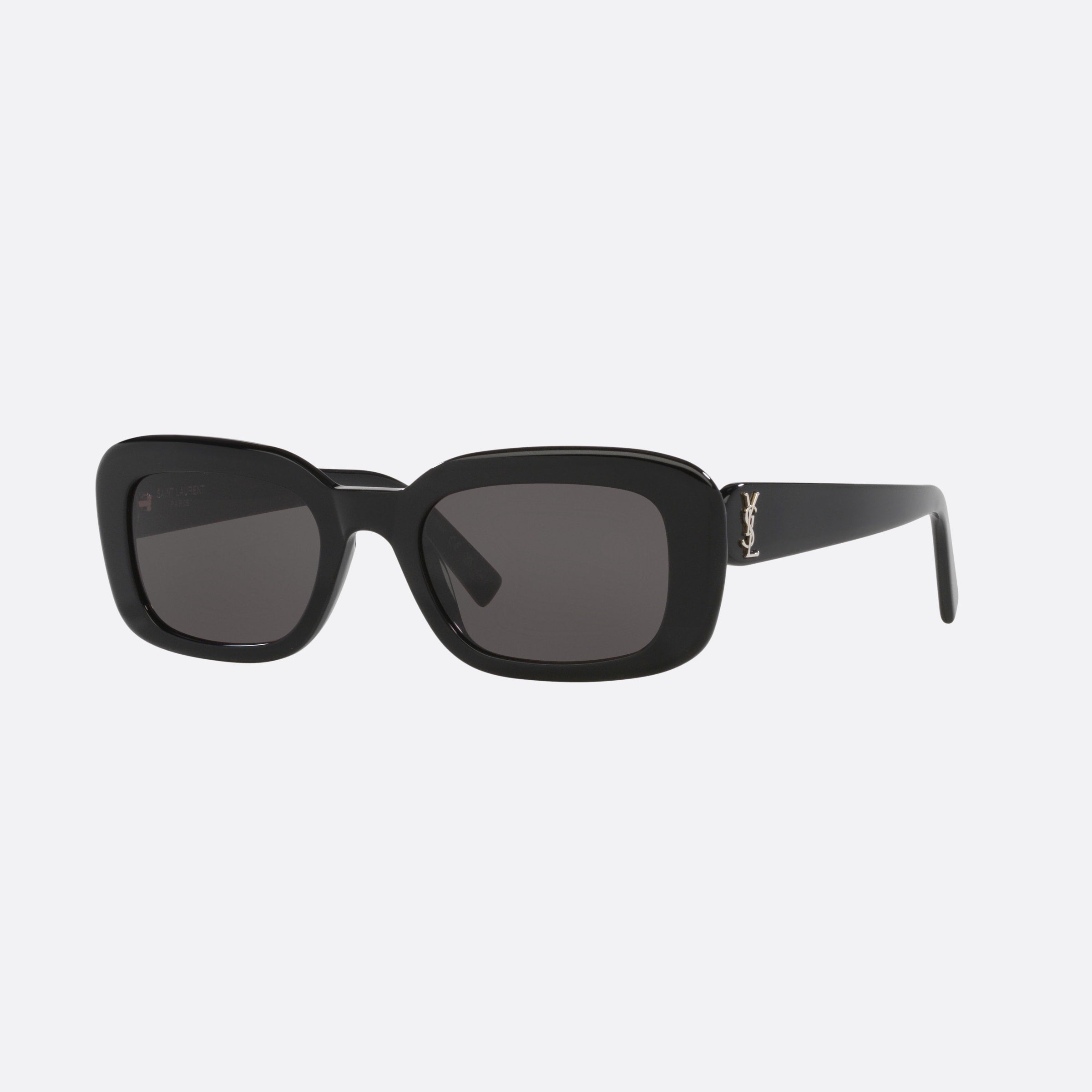 Saint 53mm Laurent M130 Black Square Woman Sunglasses - Main View