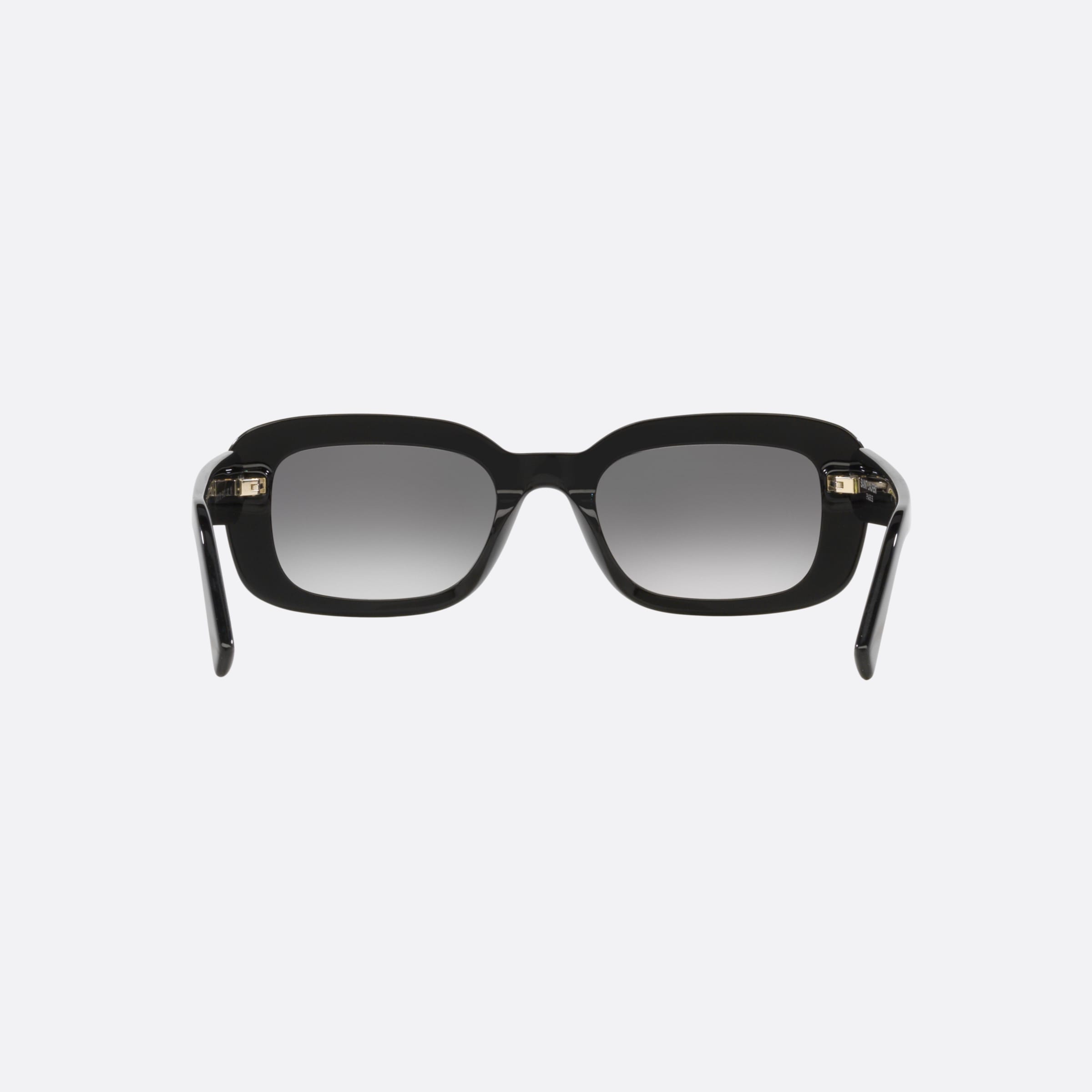 Saint 53mm Laurent M130 Gty Black Square Woman Sunglasses - Side View