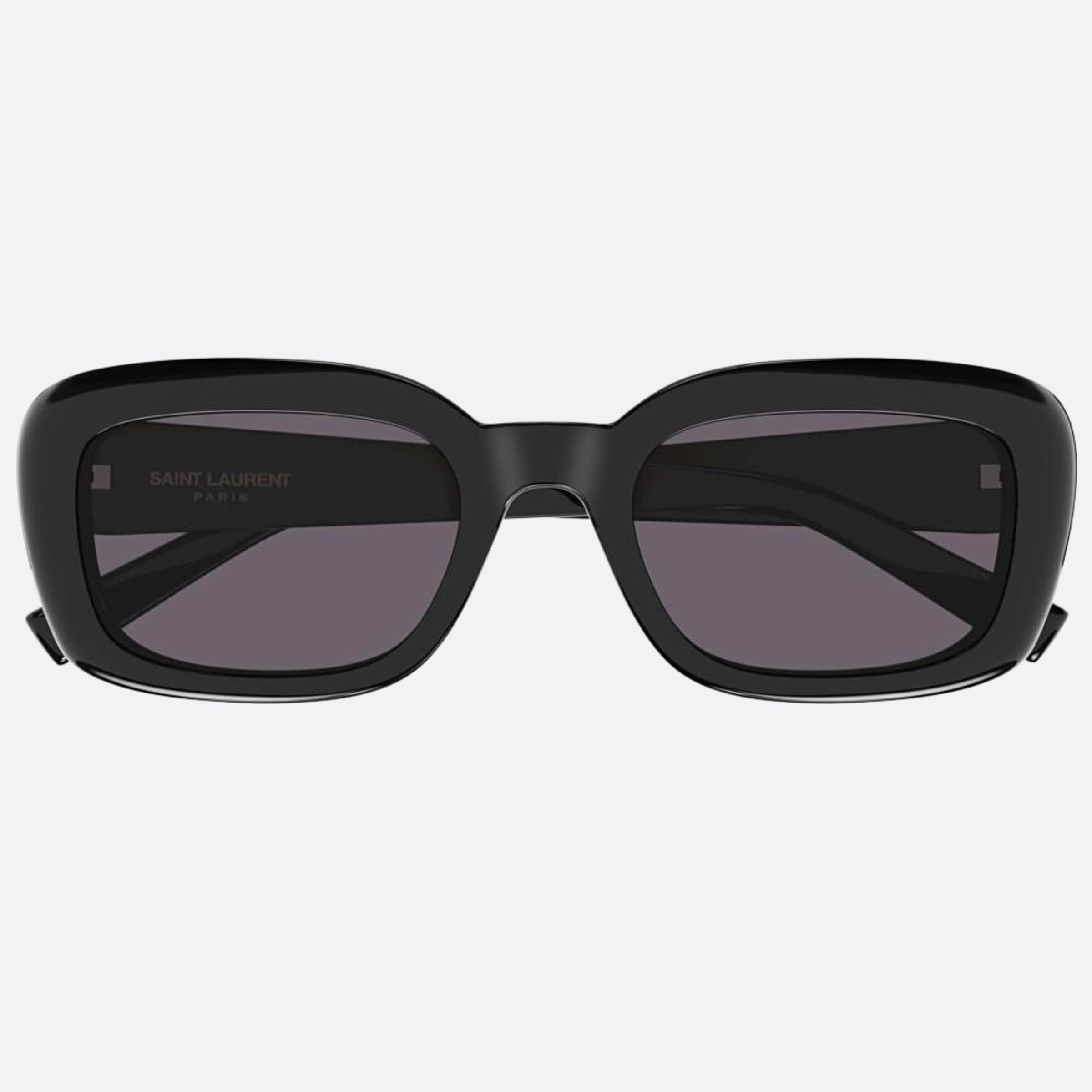 Saint 53mm Laurent M130 Black Geometric Women Sunglasses - Main View