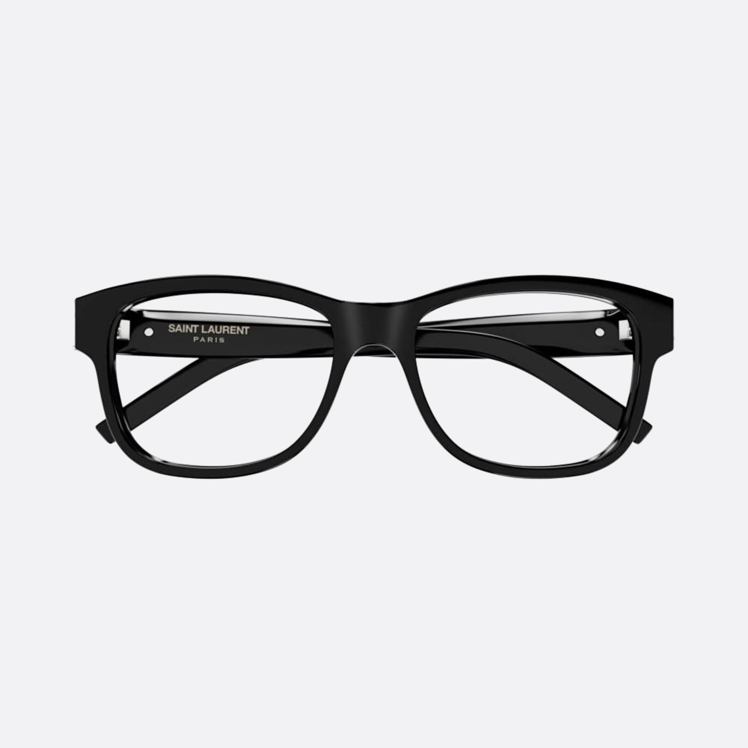 Saint 53mm Laurent M132 Black Squared Women Eyeglasses - Main View