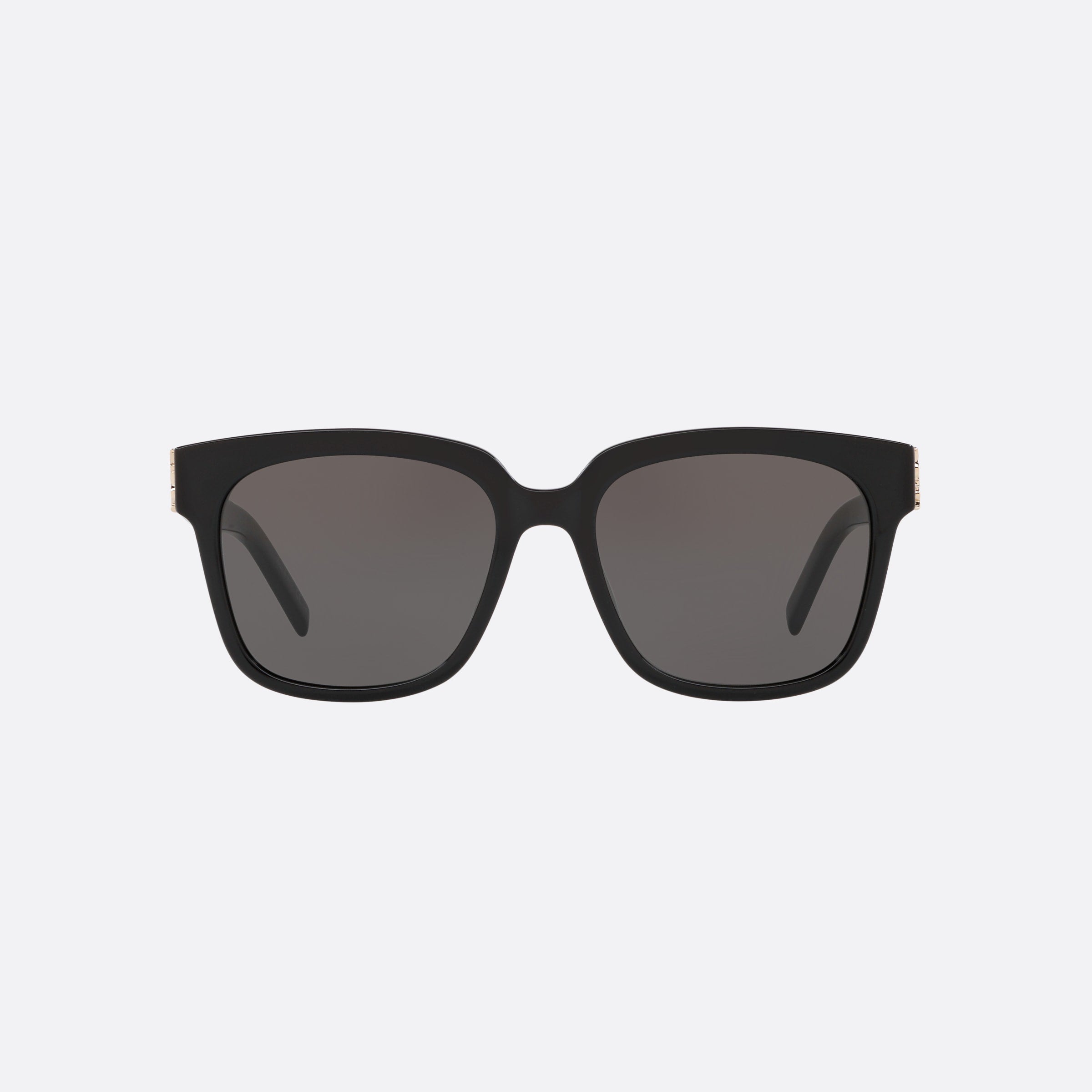 Saint 54mm Laurent M40 Black Rectangle Woman Sunglasses - Side View