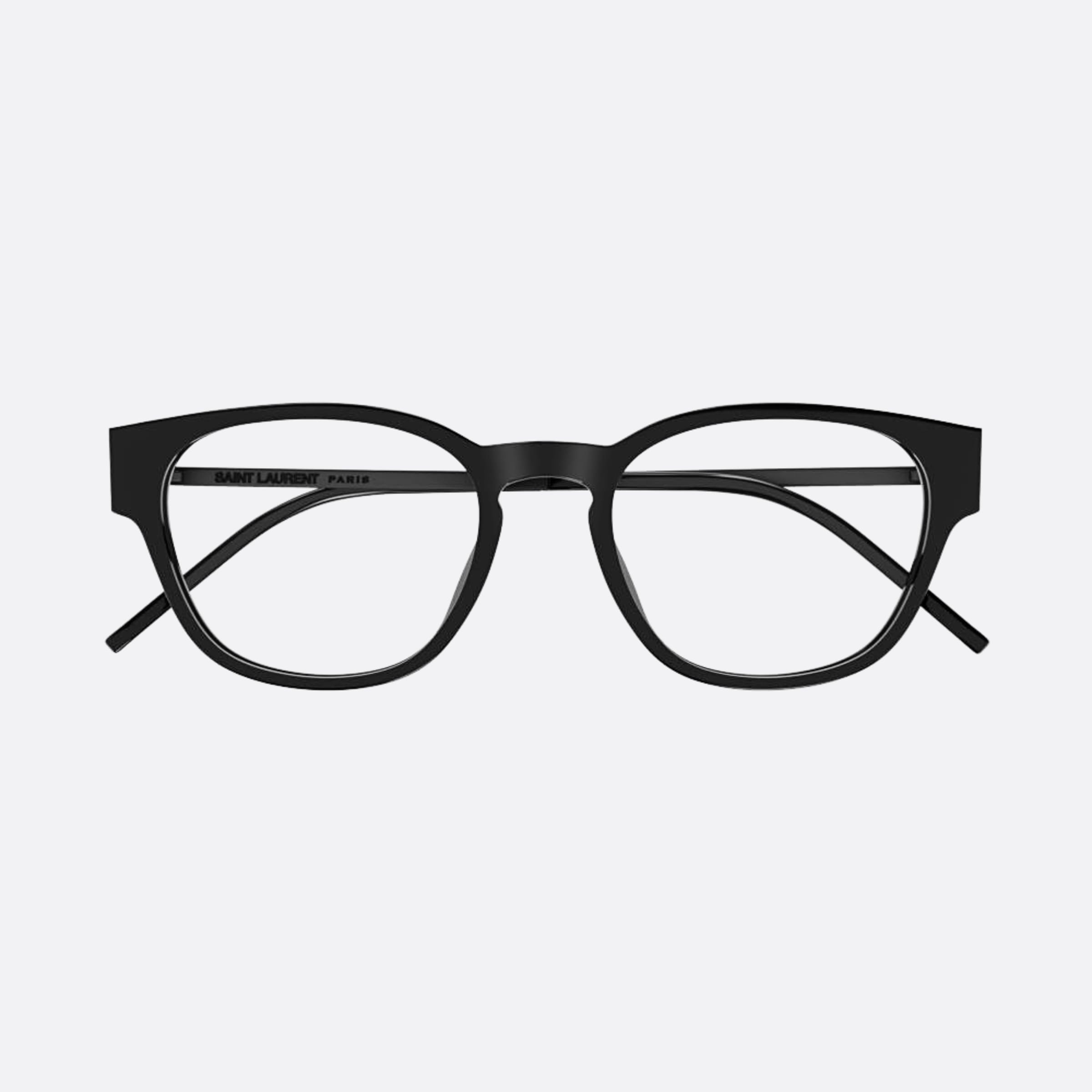 Saint 51mm Laurent M48o Black Geometric Woman Eyeglasses - Main View