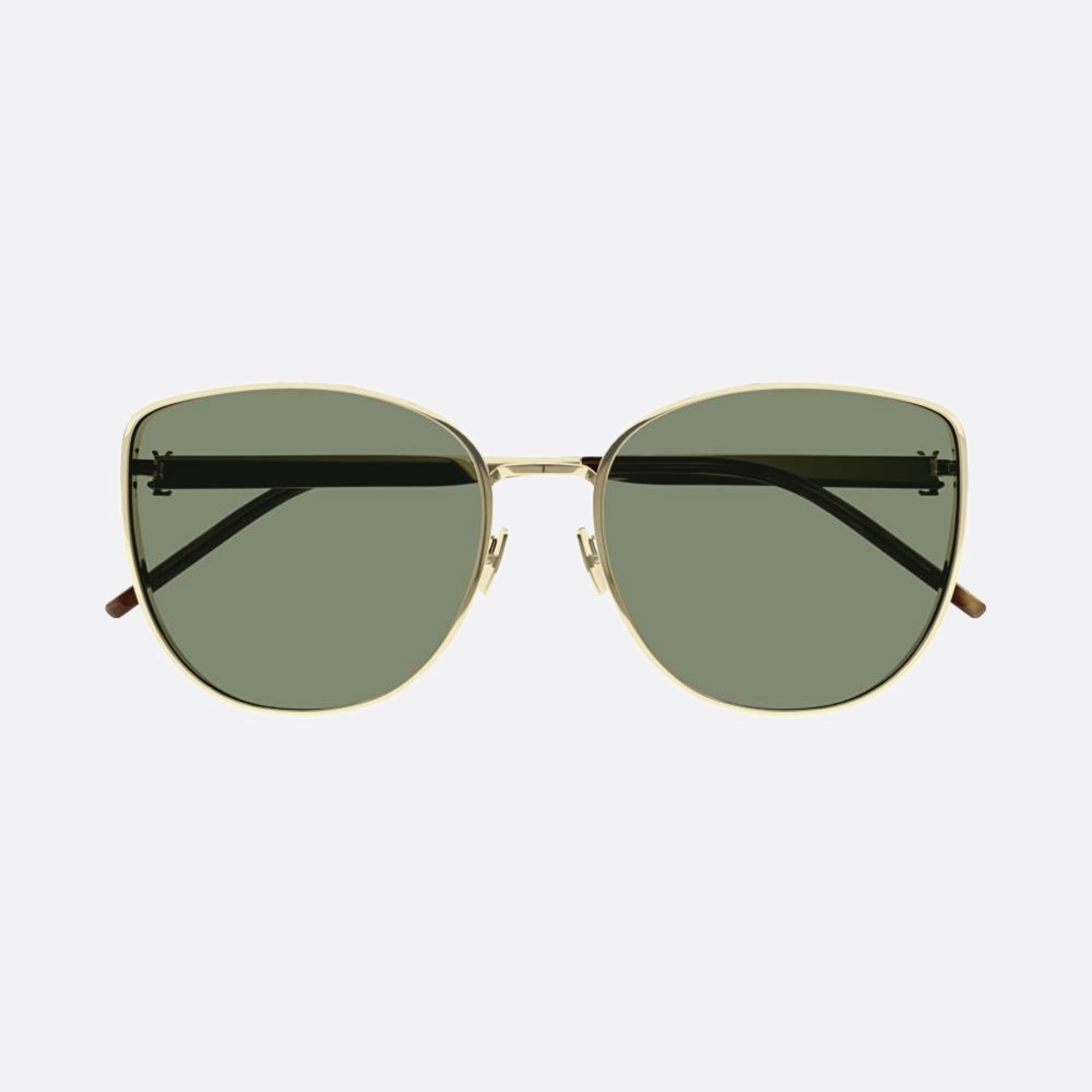 Saint 61mm Laurent M89 Gdgn Gold Cat Eye Woman Sunglasses - Main View