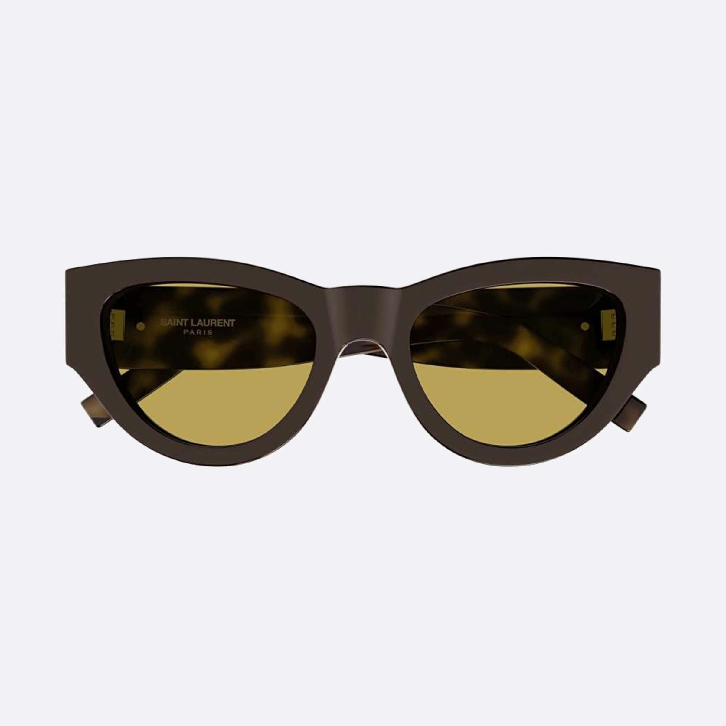 Saint 53mm Laurent M94 Hvbr Havana Cat Eye Woman Sunglasses - Main View