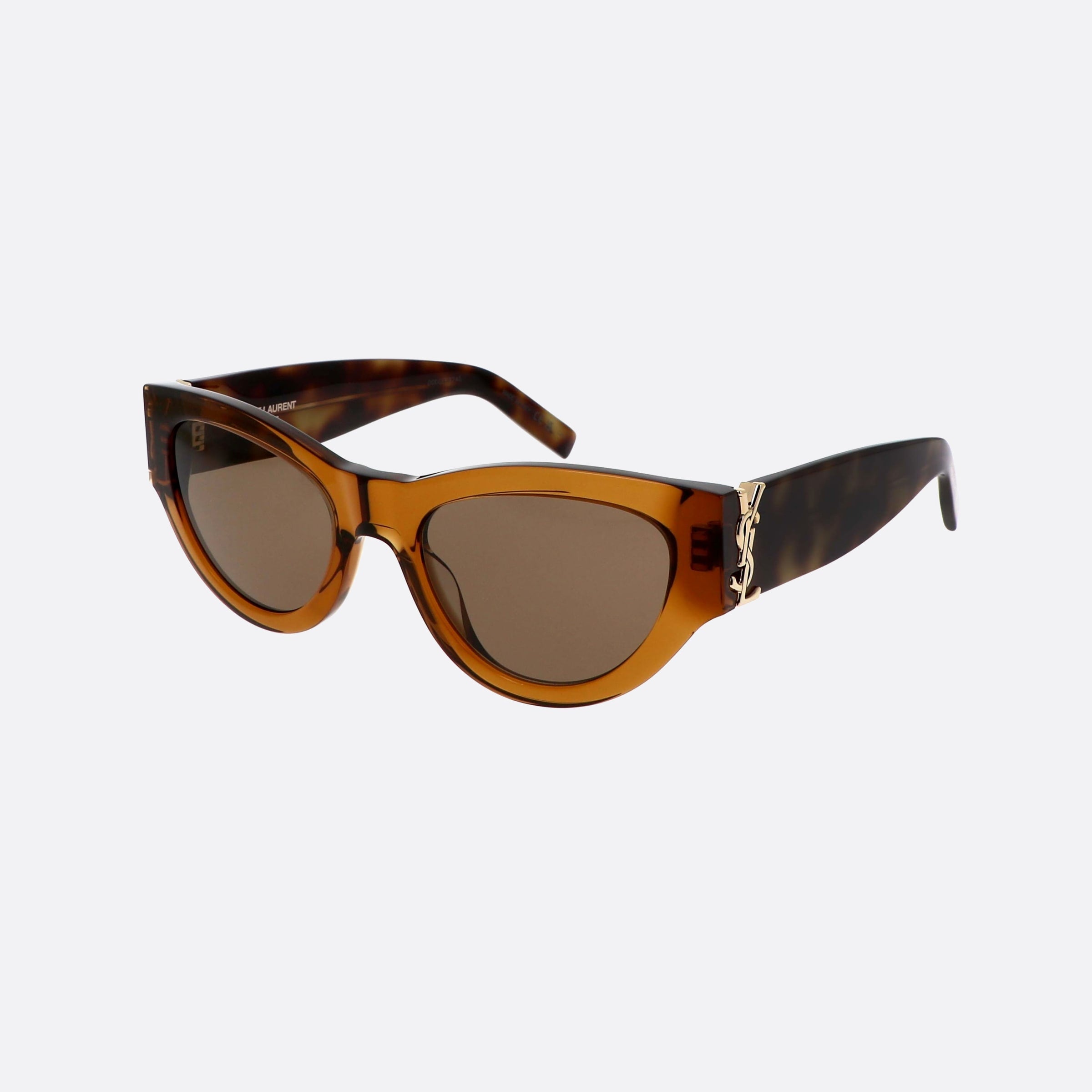Saint 53mm Laurent M94 Brown Butterfly Woman Sunglasses - Main View