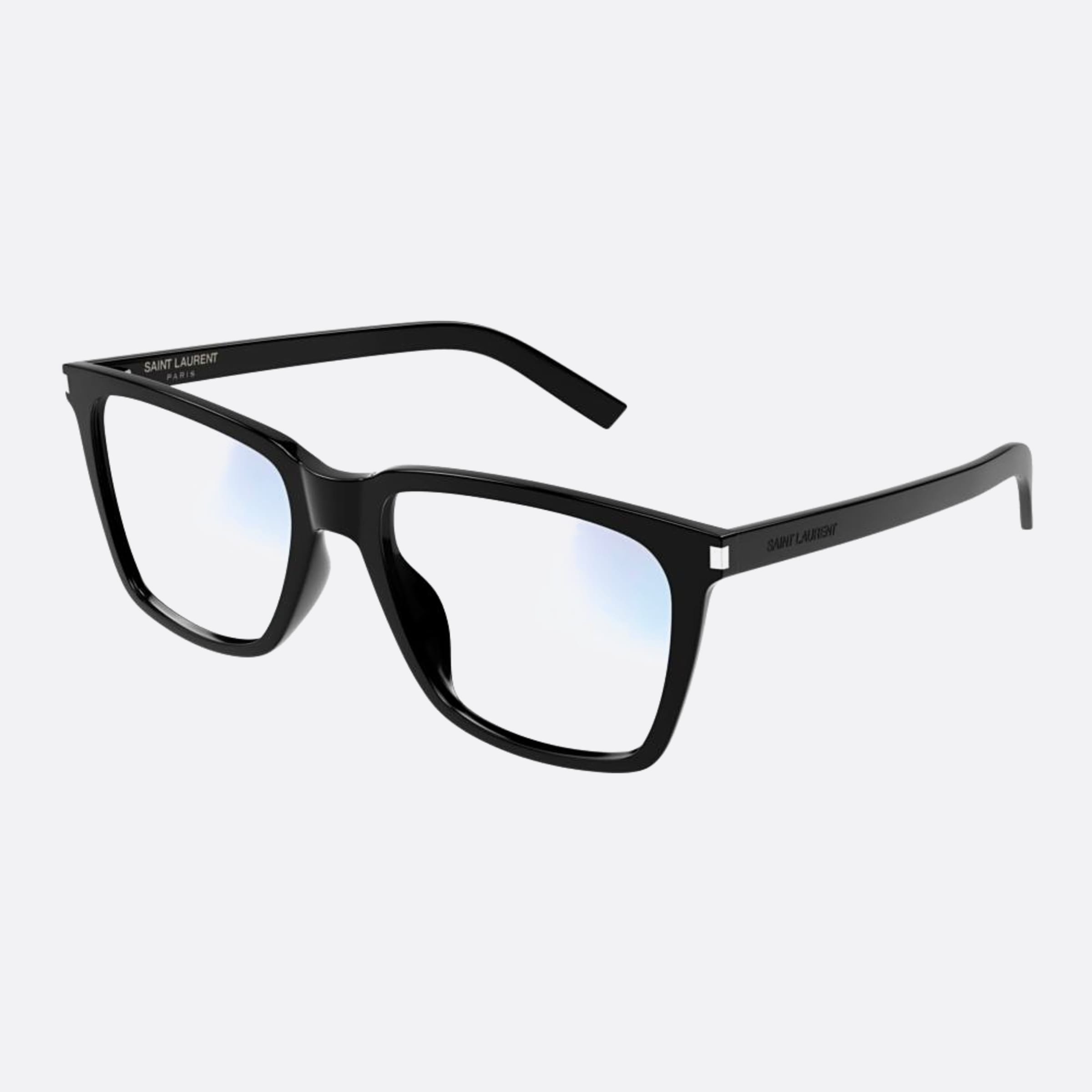 Saint 54mm Laurent Slim Sun Bkph Black Squared Photochromic Woman Sunglasses - Side View