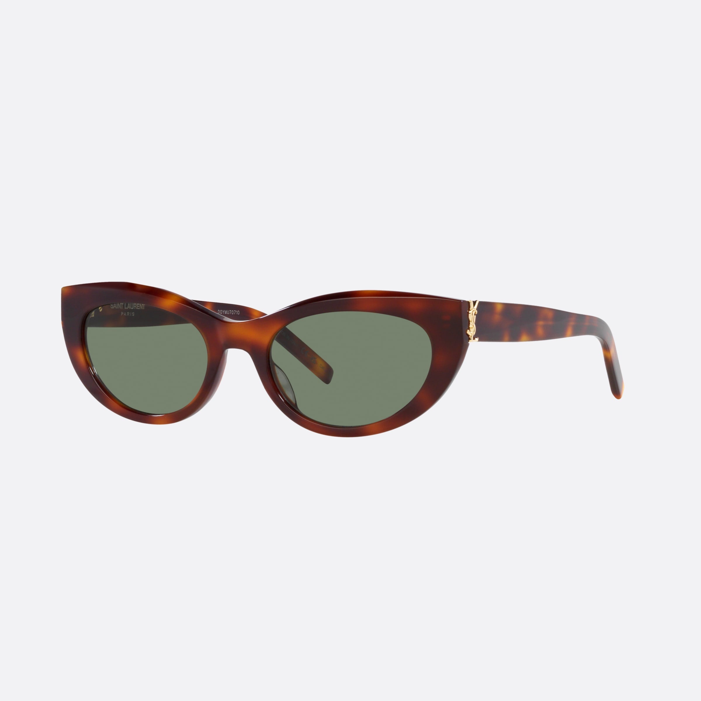 Saint 54mm Laurent Slm115 Havana Cat Eye Woman Sunglasses - Main View