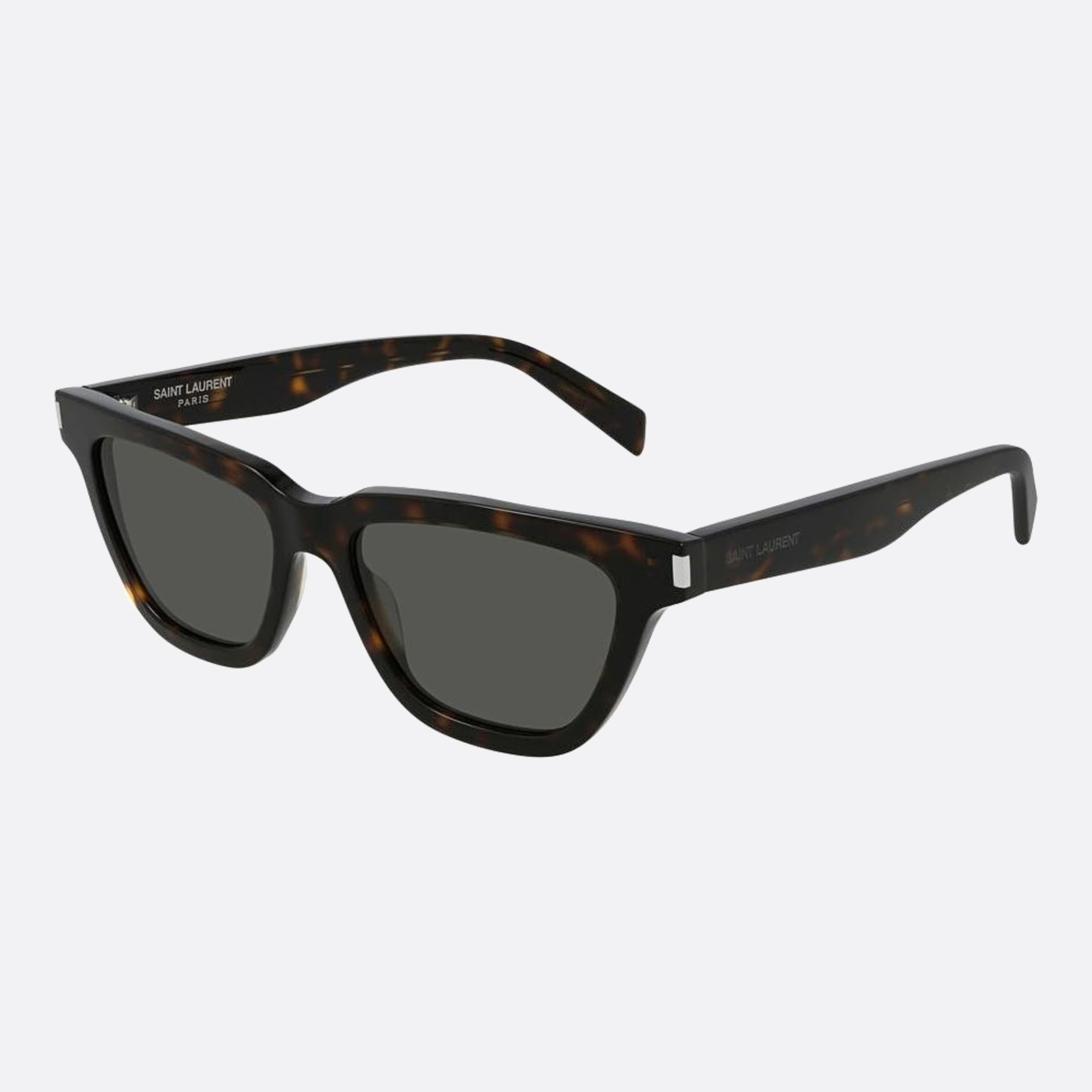 Saint 53mm Laurent Sulpice Havana Squared Women Sunglasses - Side View