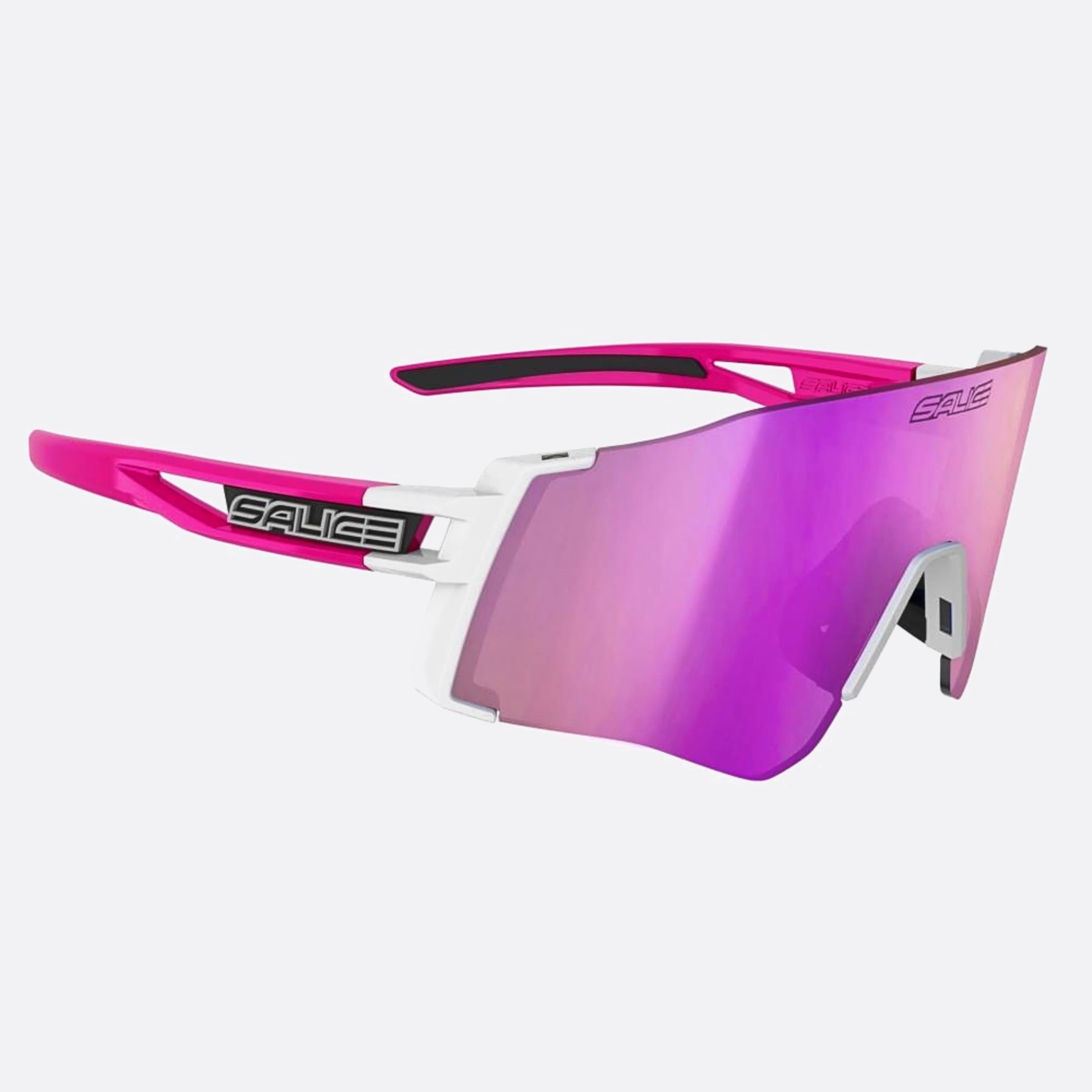 Salice 01mm Salice 026s Small 026s White Shield Women Sunglasses - Main View