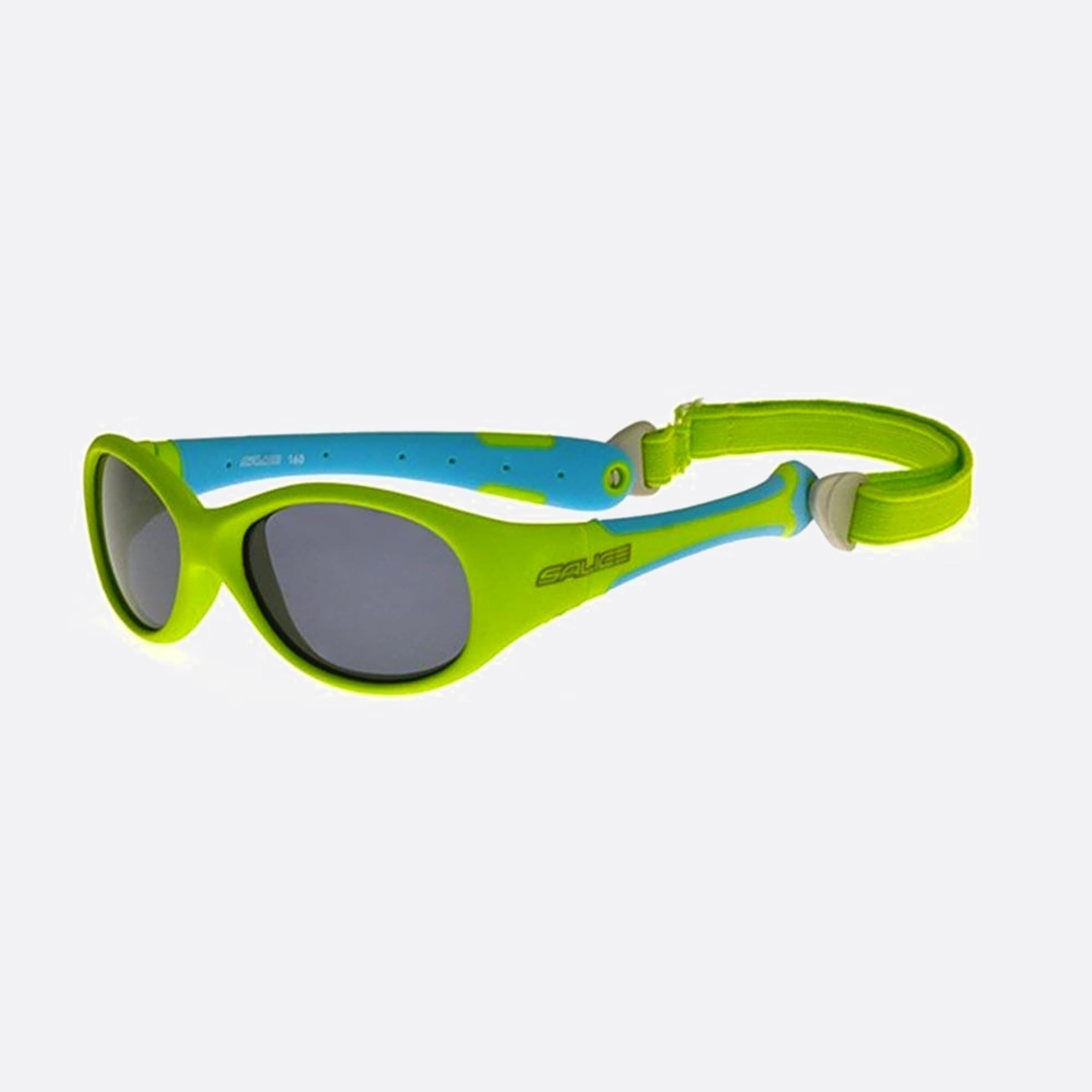 Salice 03mm Salice Kids Green Geometric Polarized Children Sunglasses - Side View