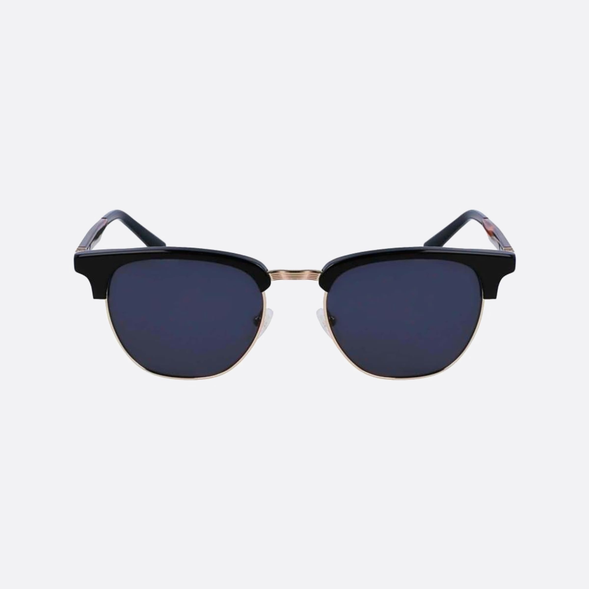 Salvatore 53mm Ferragamo Sf307s Black Squared Men Sunglasses - Main View