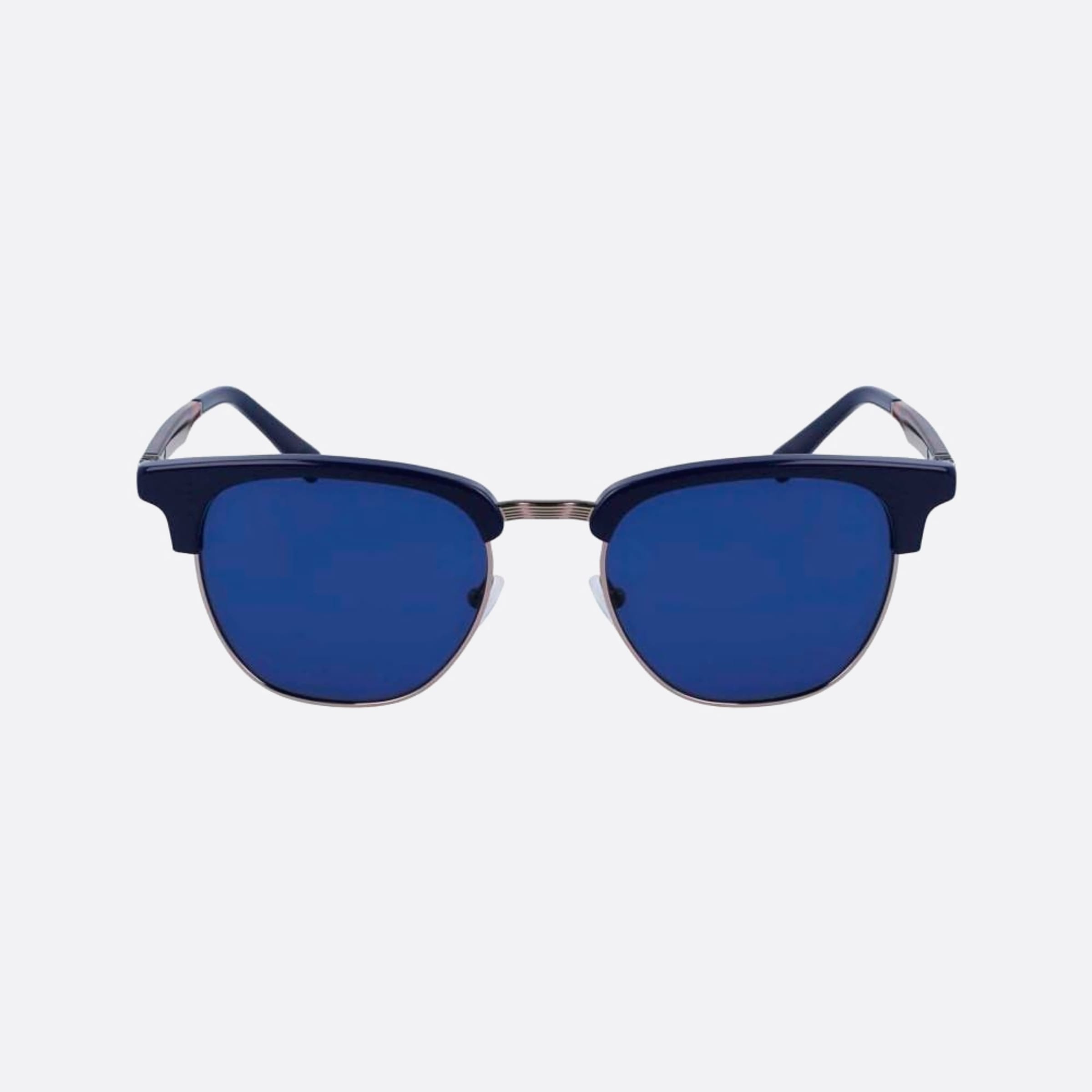 Salvatore 53mm Ferragamo Sf307s Blue Squared Men Sunglasses - Main View