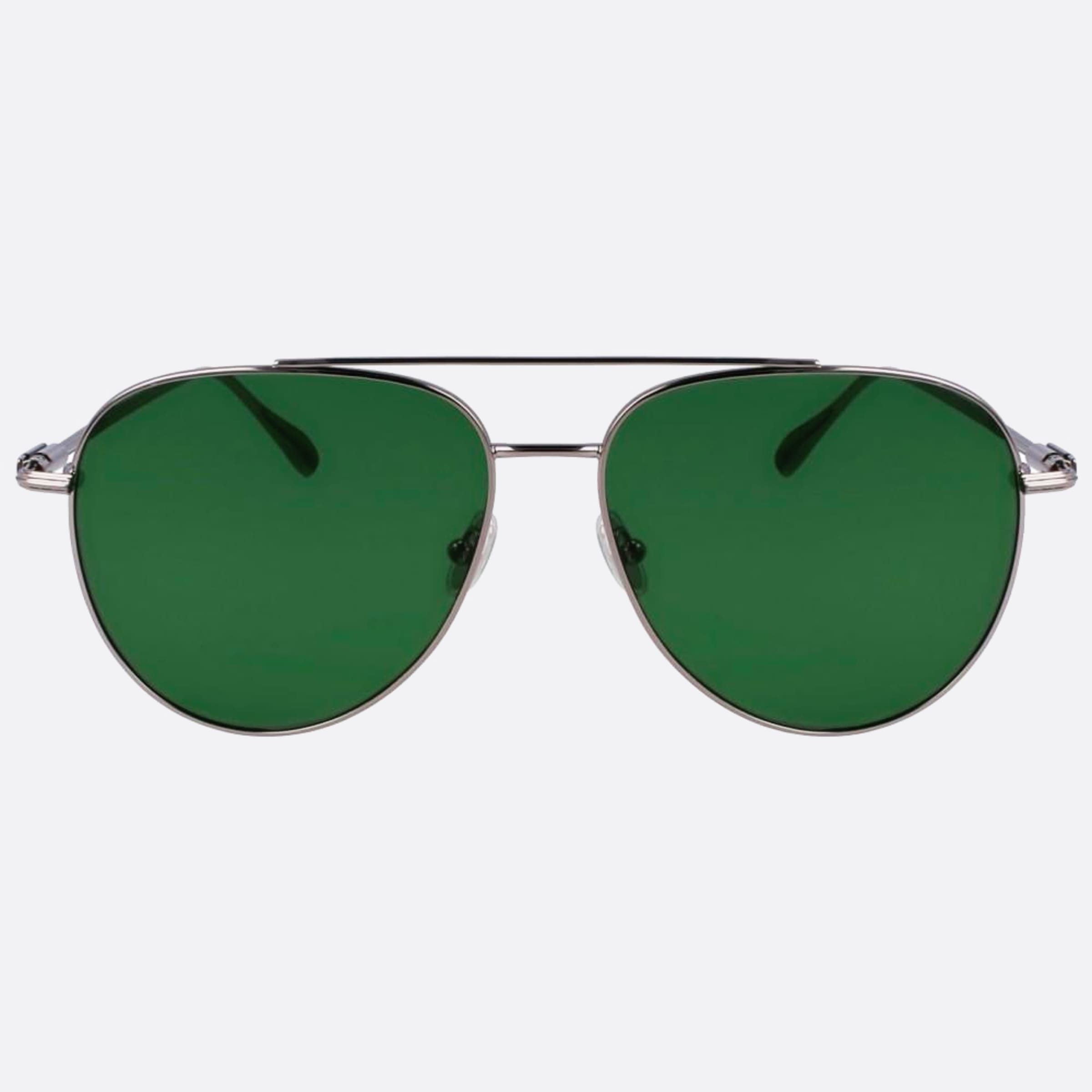 Salvatore 61mm Ferragamo Sf308s Grey Pilot Men Sunglasses - Main View