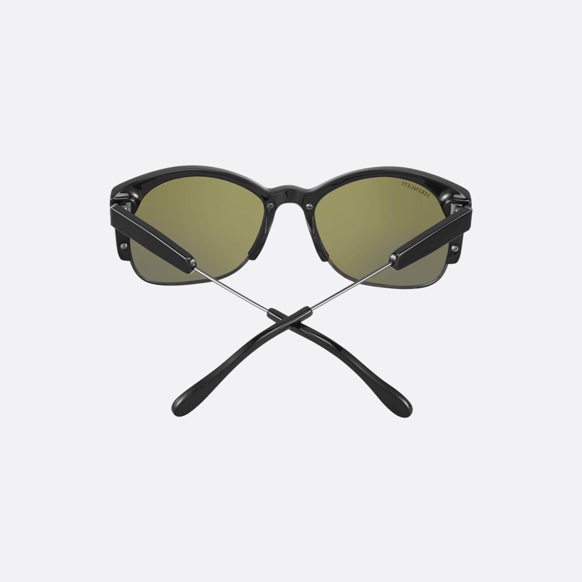 Serengeti 50mm Vinita Ss529002 Black Round Polarized Women Sunglasses - Lifestyle Shot