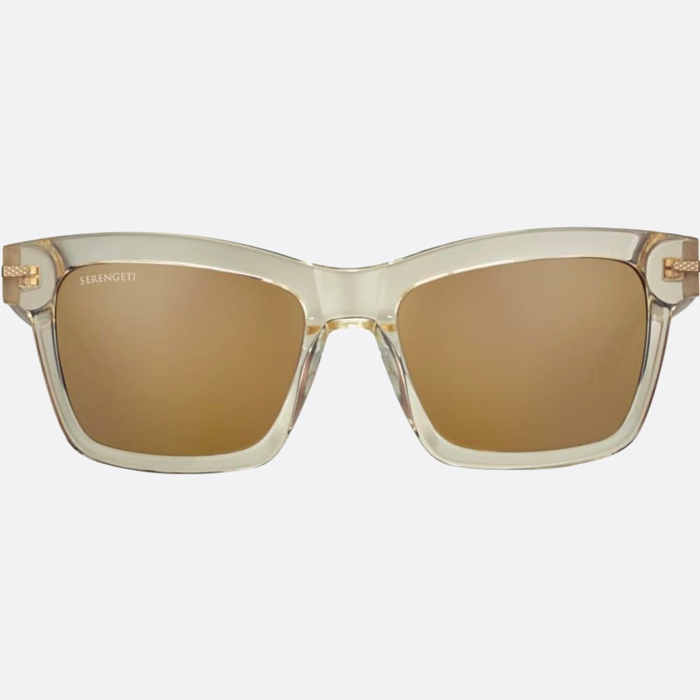 Serengeti 55mm Winona Ss528002 Yellow Squared Polarized Women Sunglasses - Main View