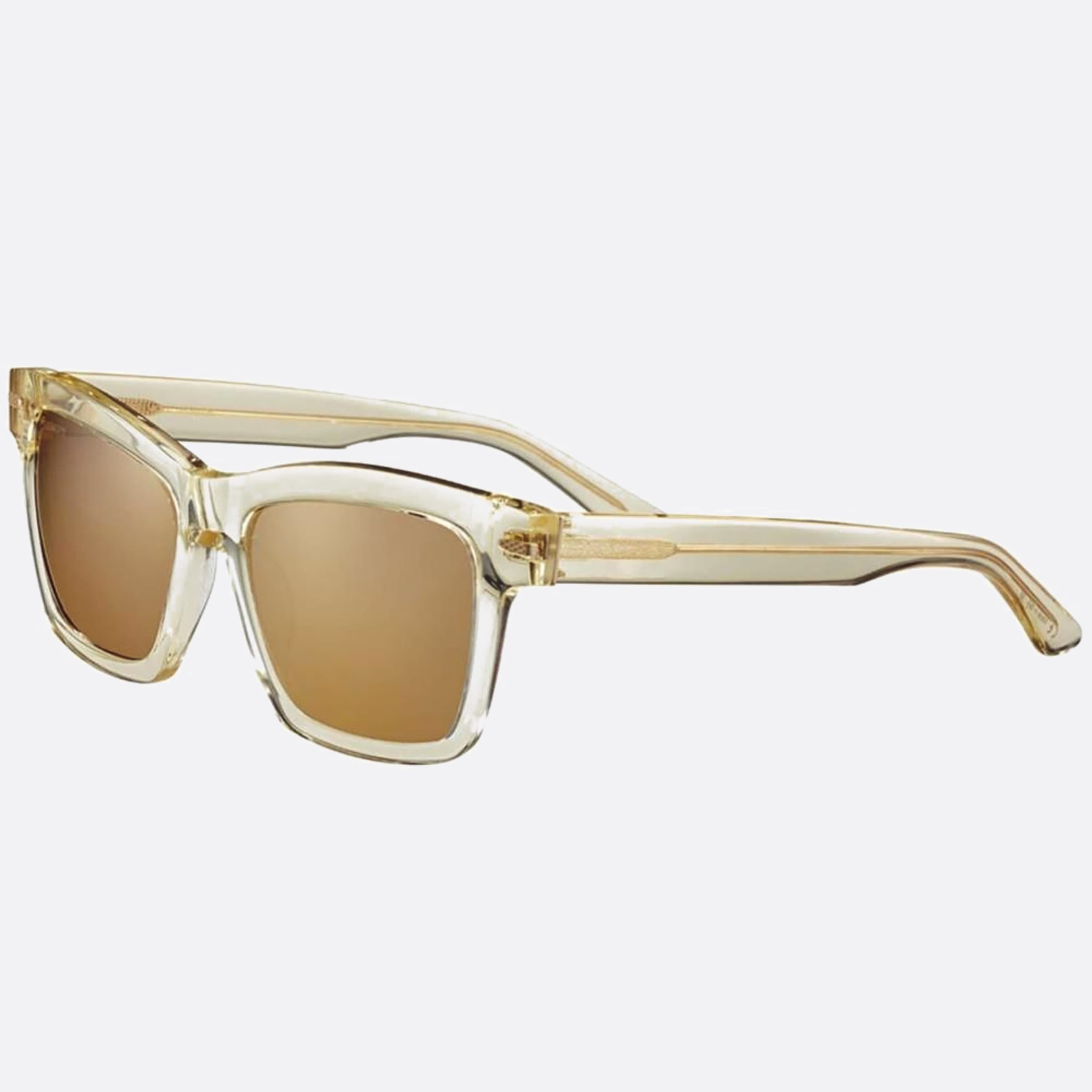 Serengeti 55mm Winona Ss528002 Yellow Squared Polarized Women Sunglasses - Side View