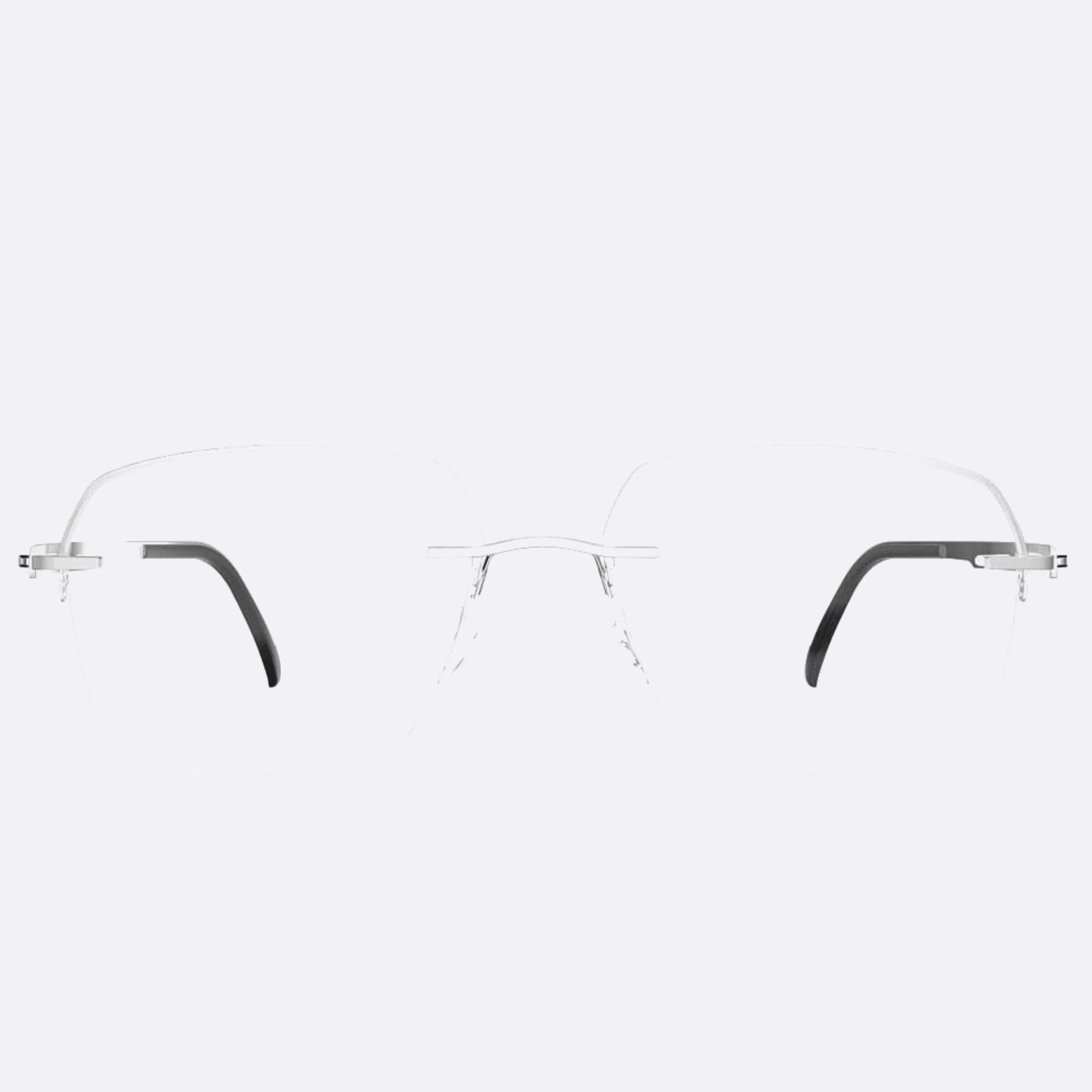 Silhouette 54mm Artline Ruthenium Geometric Men Eyeglasses - Main View