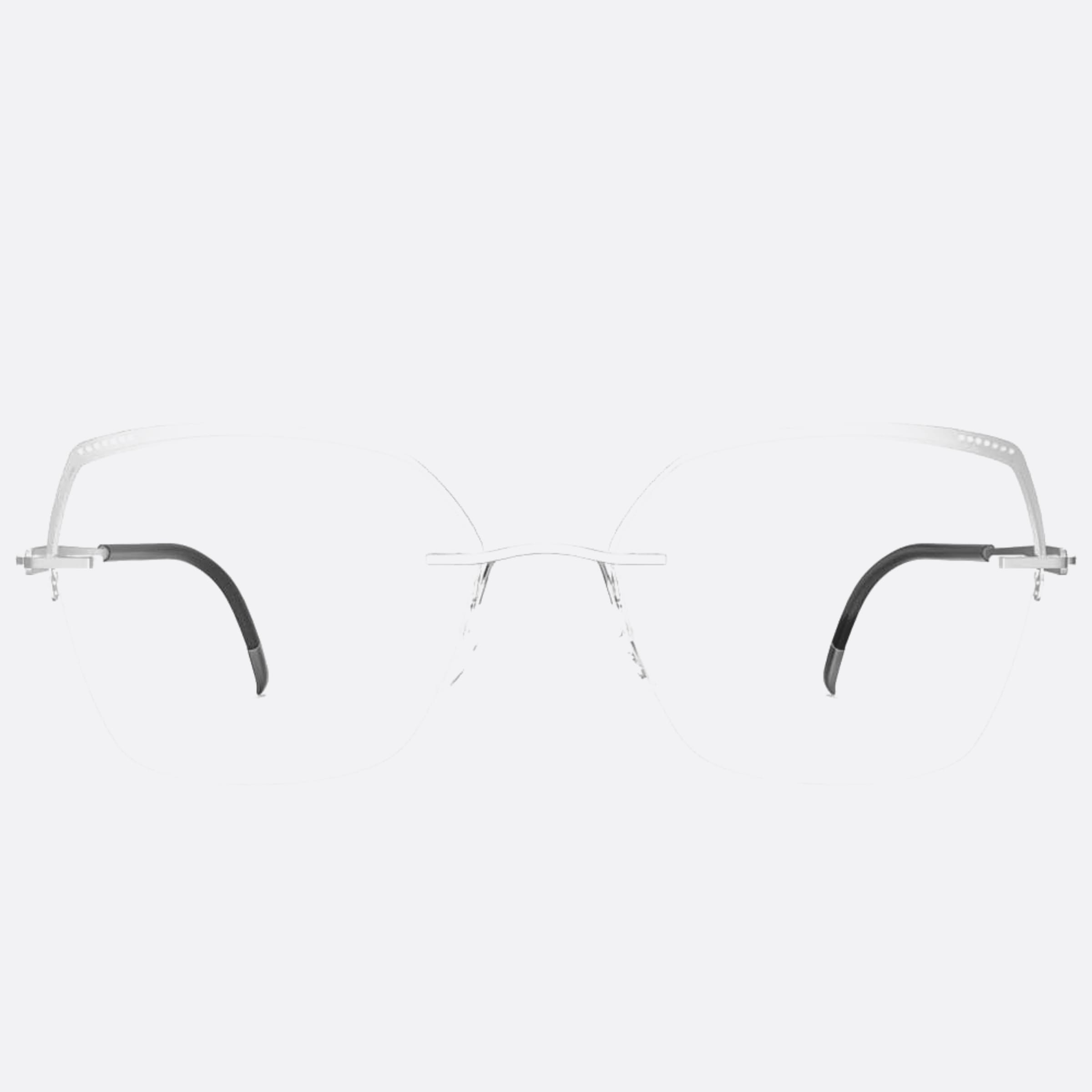Silhouette 55mm Artline Silver Butterfly Women Eyeglasses - Main View