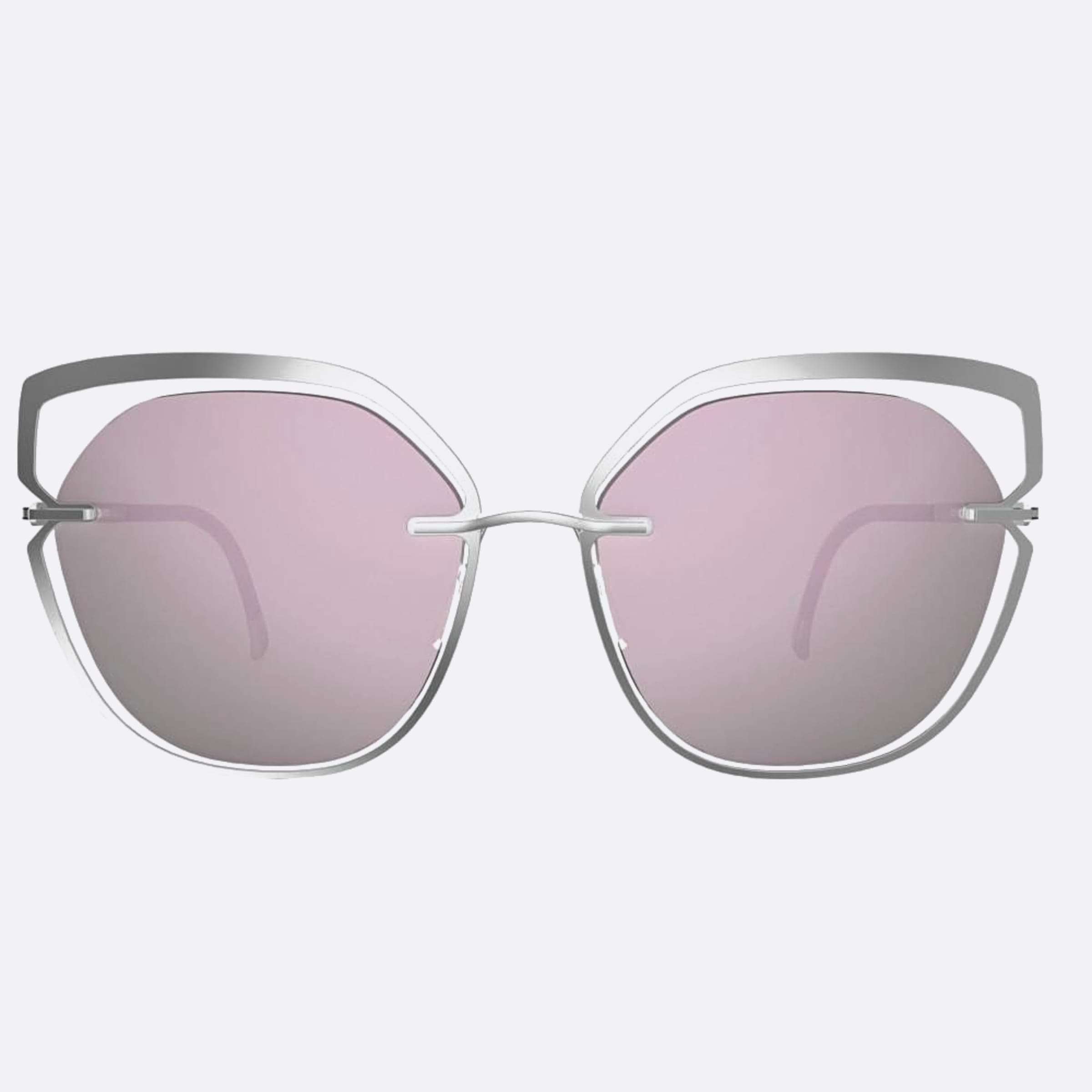 Silhouette Bolschoi Grace Silver Cat Eye Women Sunglasses - Main View