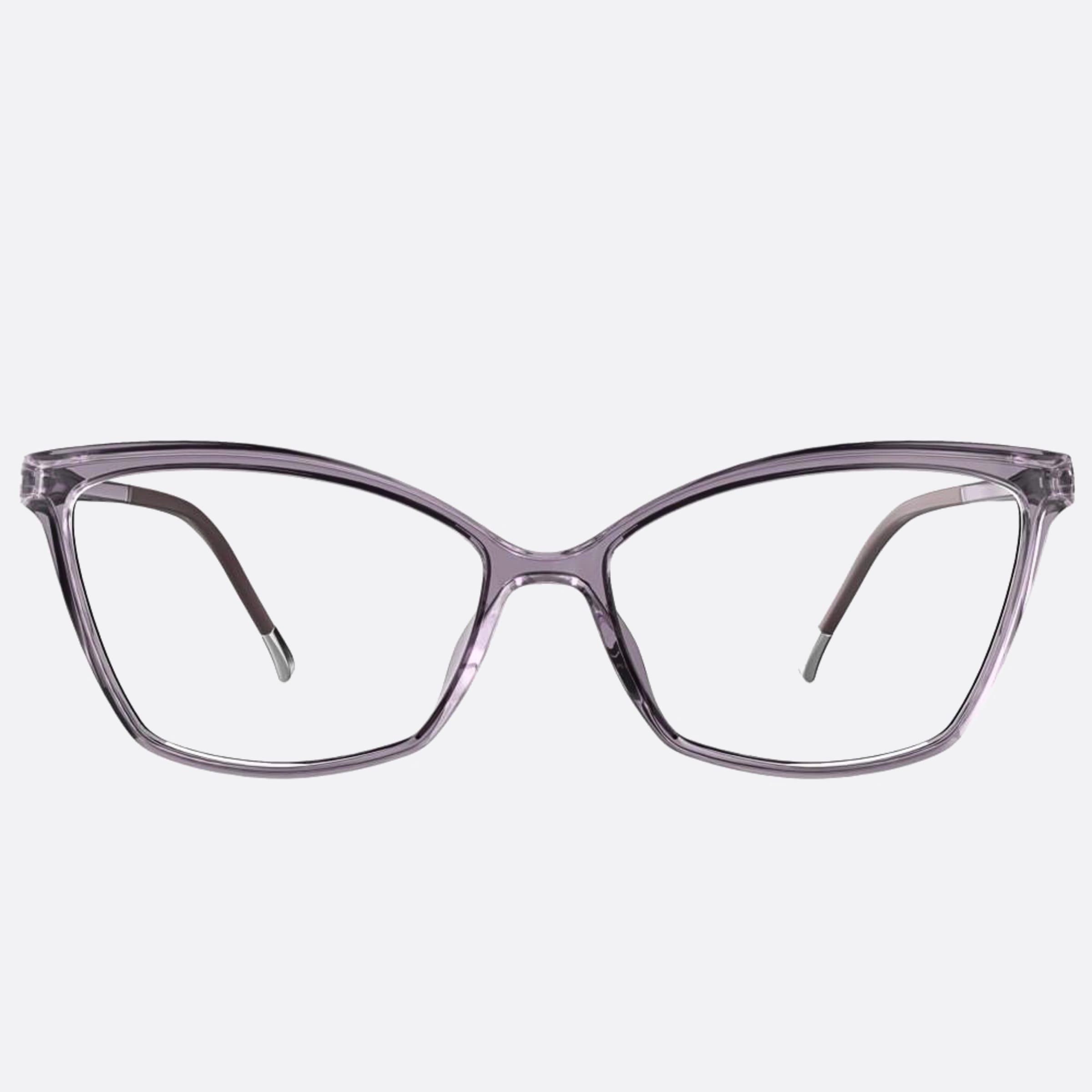 Silhouette 56mm Eos View Violet Butterfly Women Eyeglasses - Main View